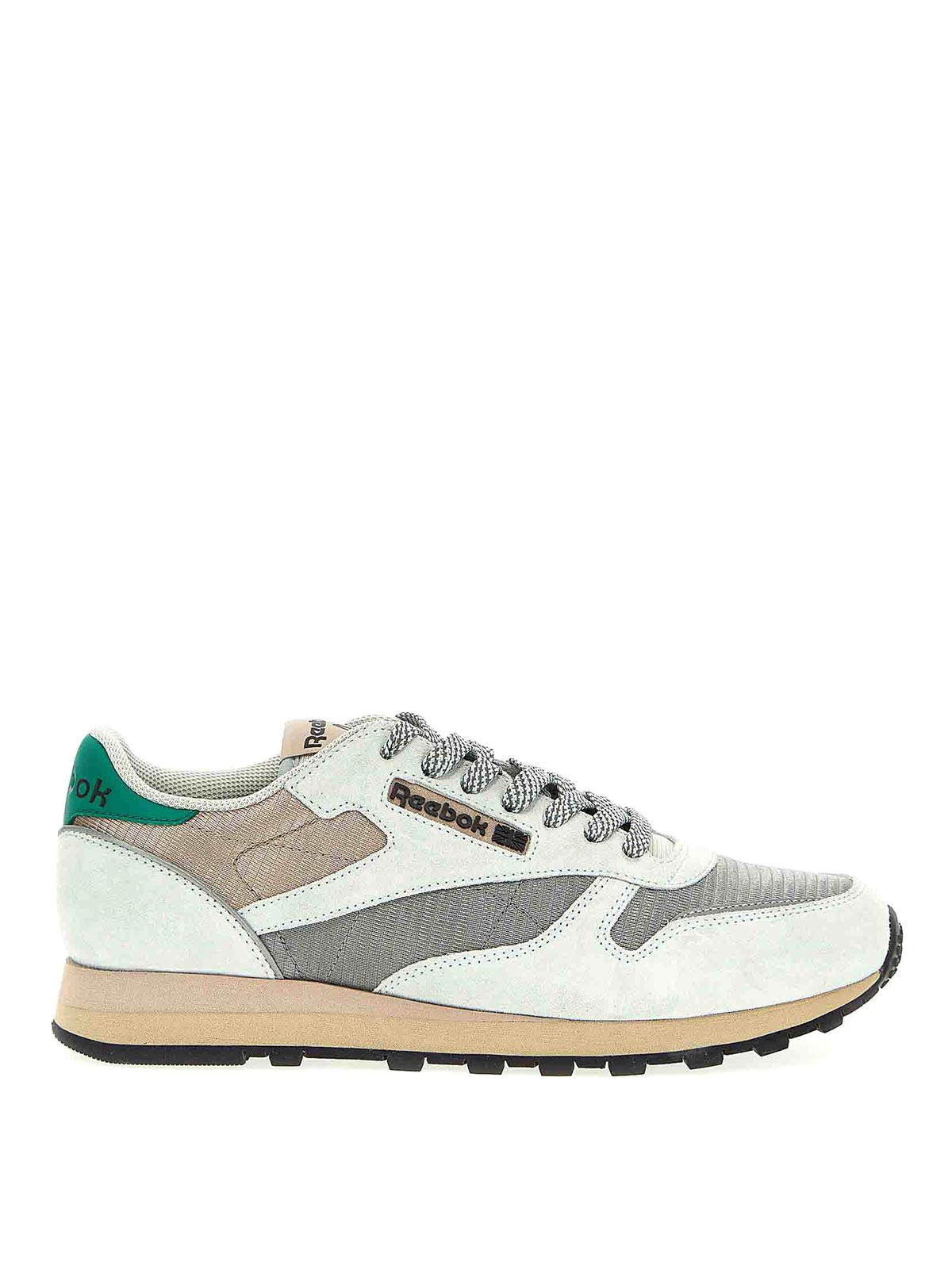 Shop Reebok Classic Leather Sneakers In Multicolour