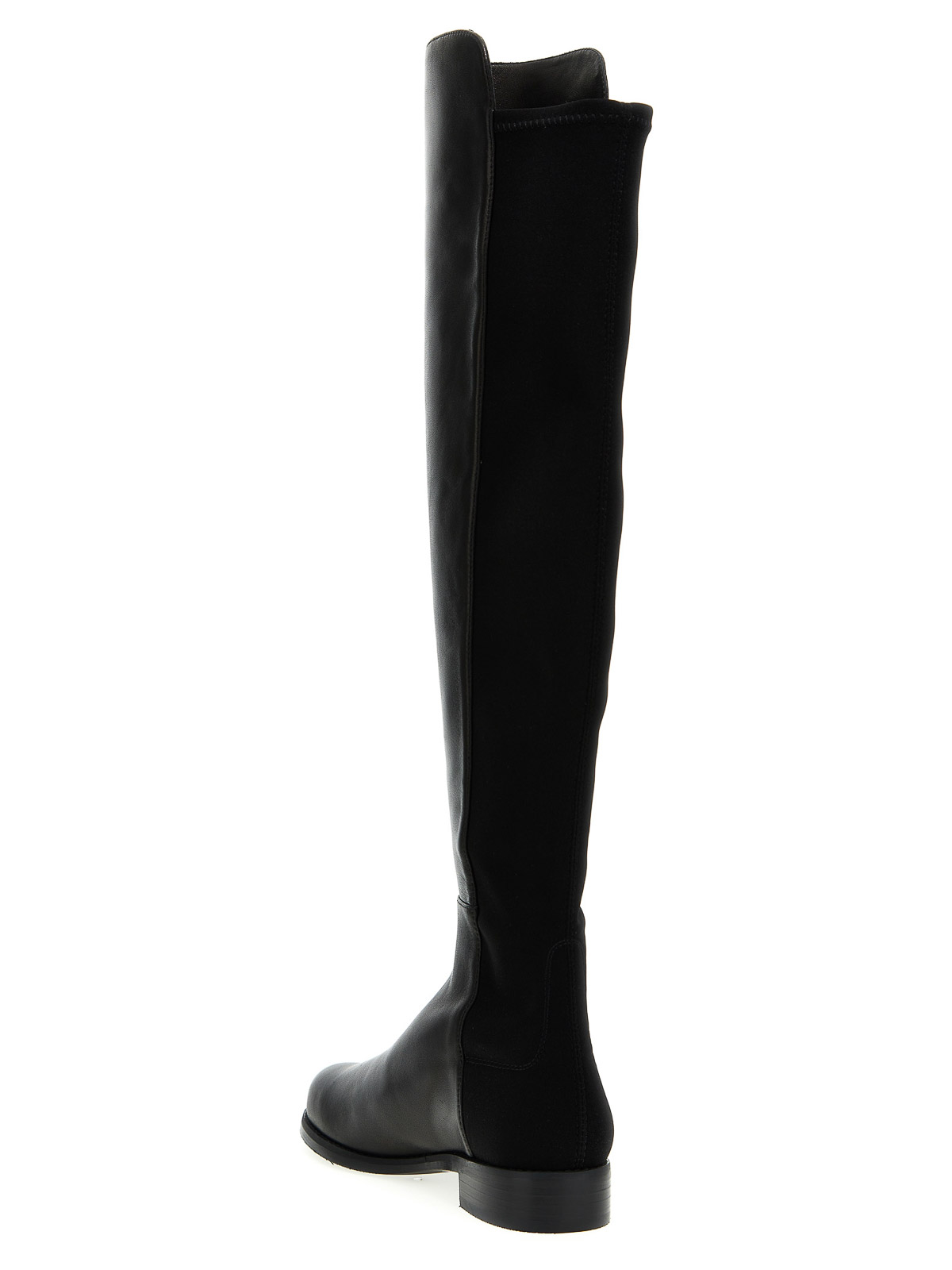 Shop Stuart Weitzman 50/50 Boots In Black