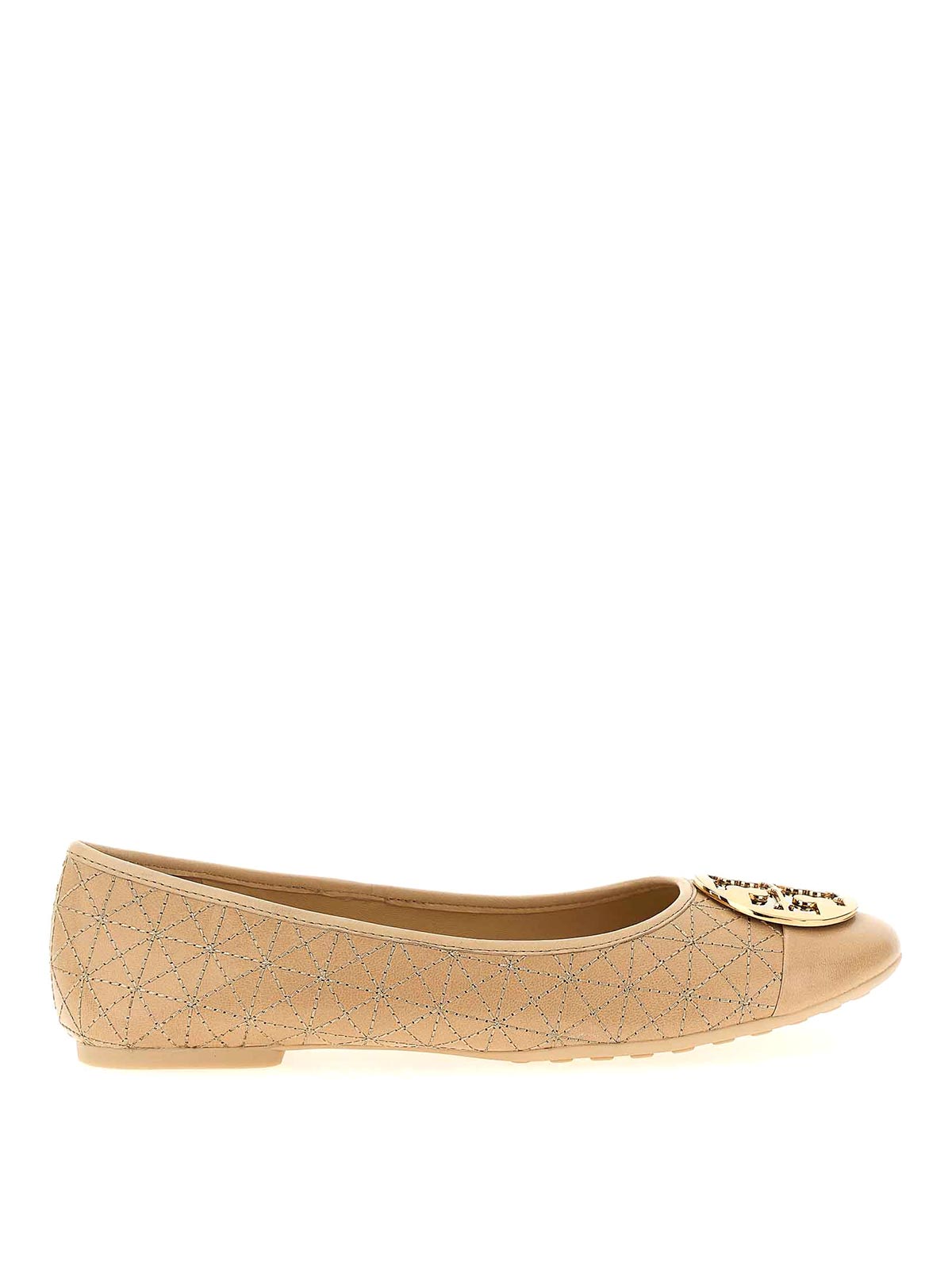 TORY BURCH CLAIRE QUILTED BALLET FLATS