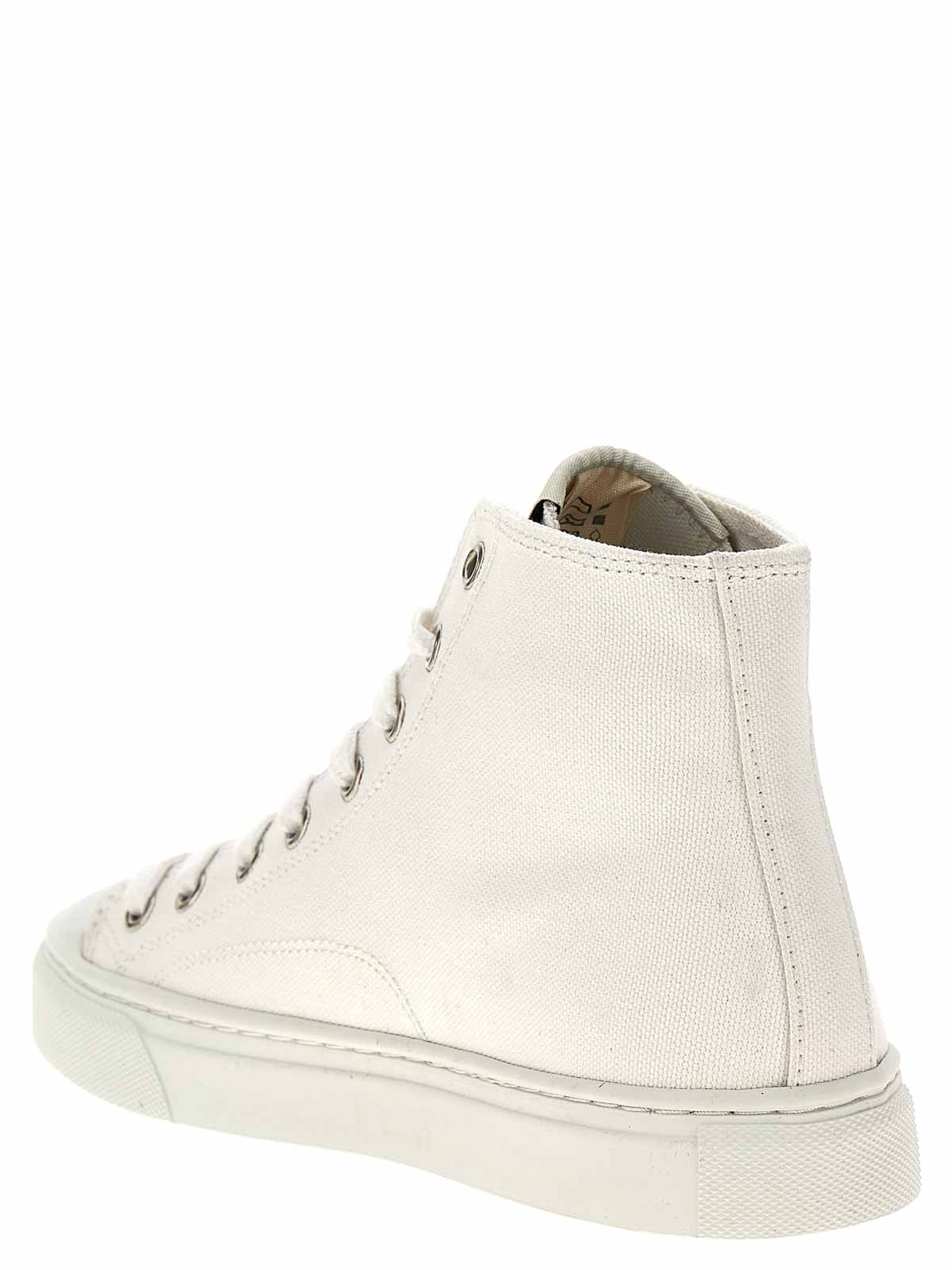Shop Vivienne Westwood Plimsoll Sneakers In White