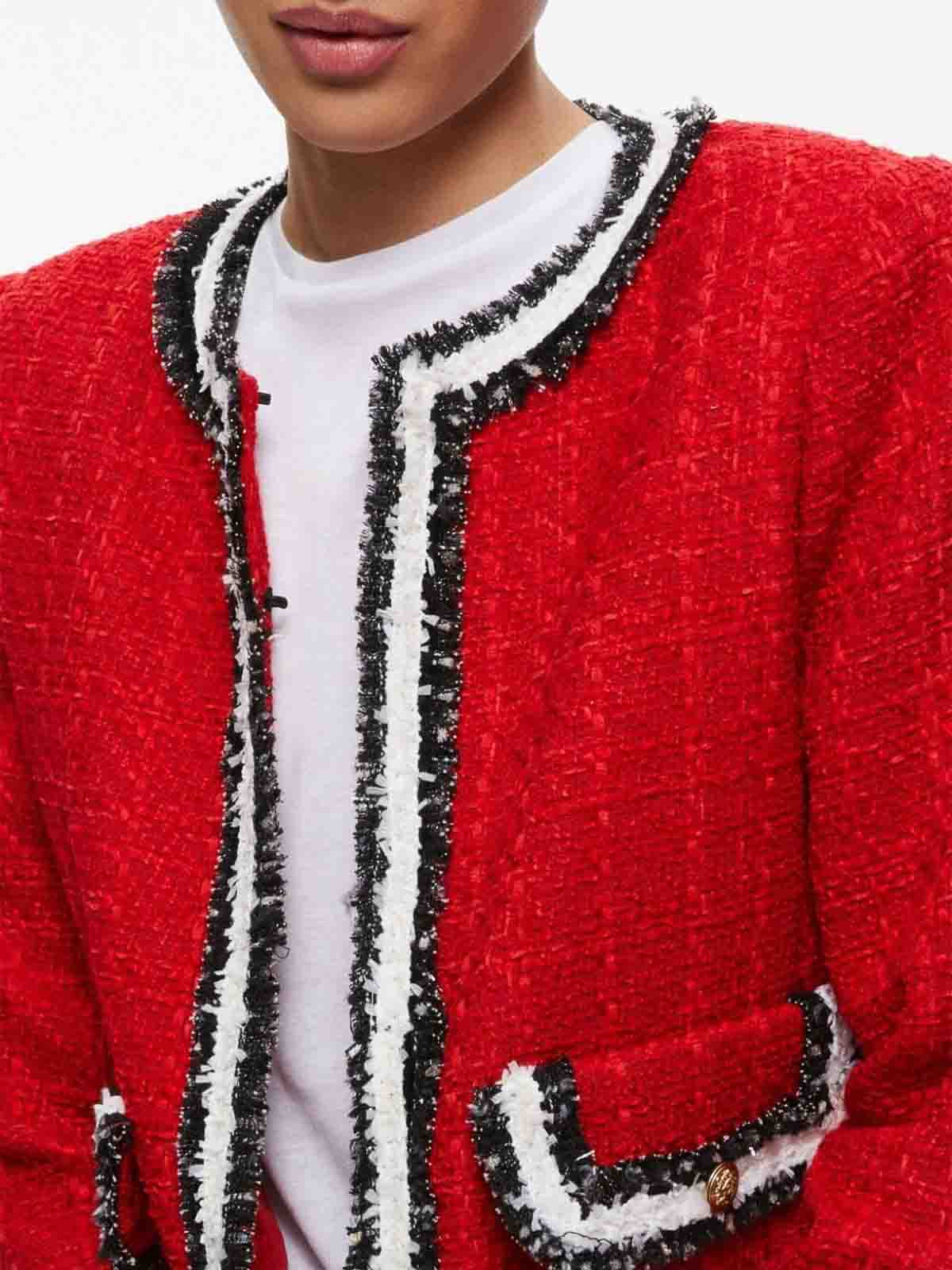 ジャケット・アウター theredthread S over tweed zip jacket TWEED ZIP JACKET | ref. / Web Store
