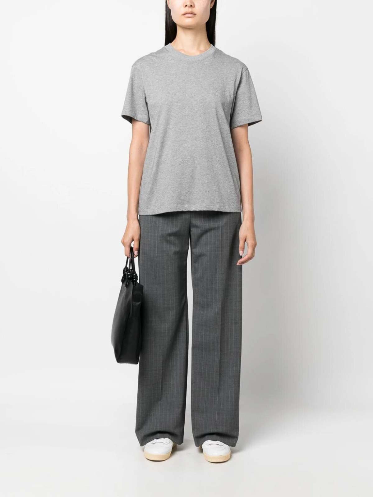 Shop Ami Alexandre Mattiussi Adc T-shirt In Grey