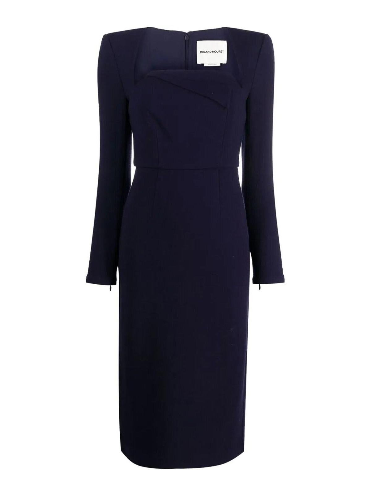 roland mouret wool crpe midi dress Roland Mouret Wool Crepe Midi Dress Red Red
