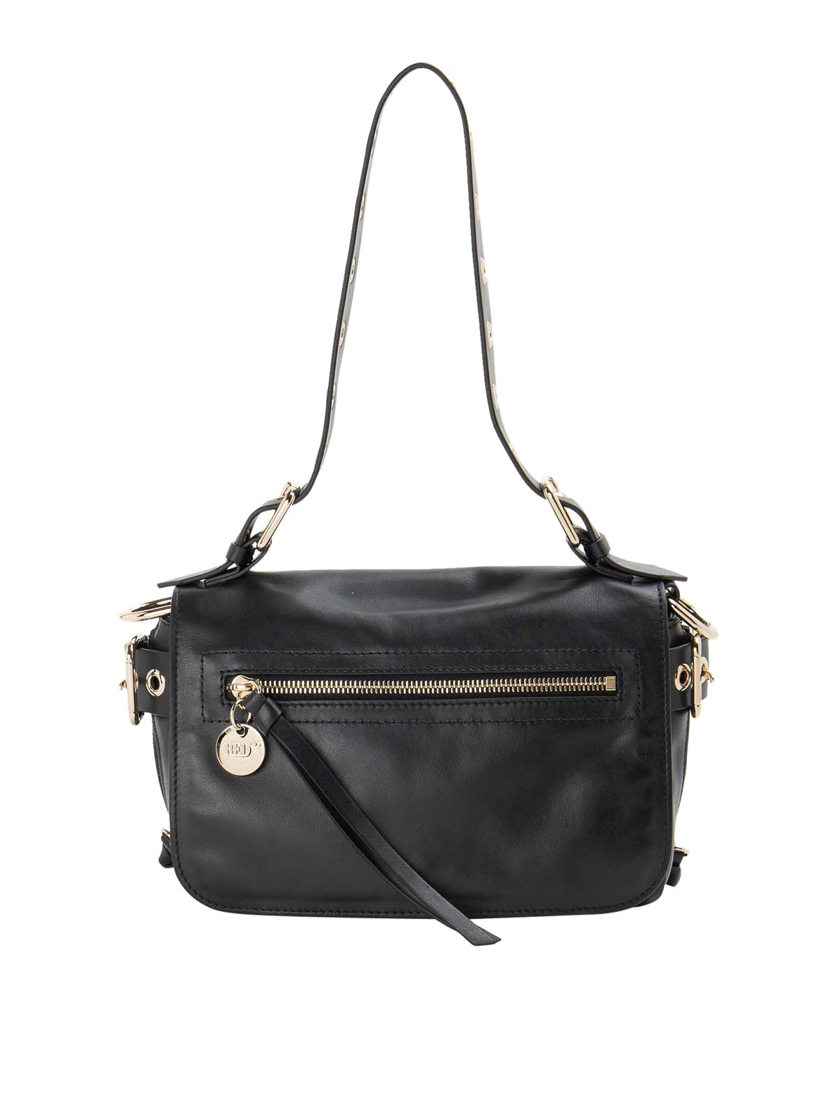 Red Valentino Bag With Studs In Black