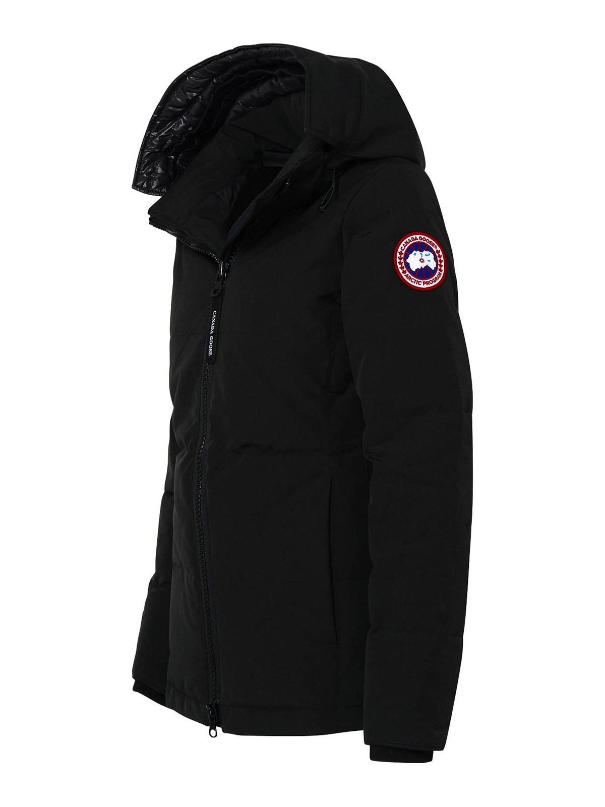 Shop Canada Goose Black Polyester Chelsea Jacket In Negro