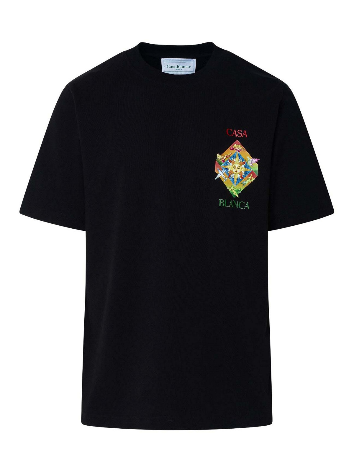 Casablanca T-Shirt - Noir - Noir - Homme | MF23JTS00118BLACK