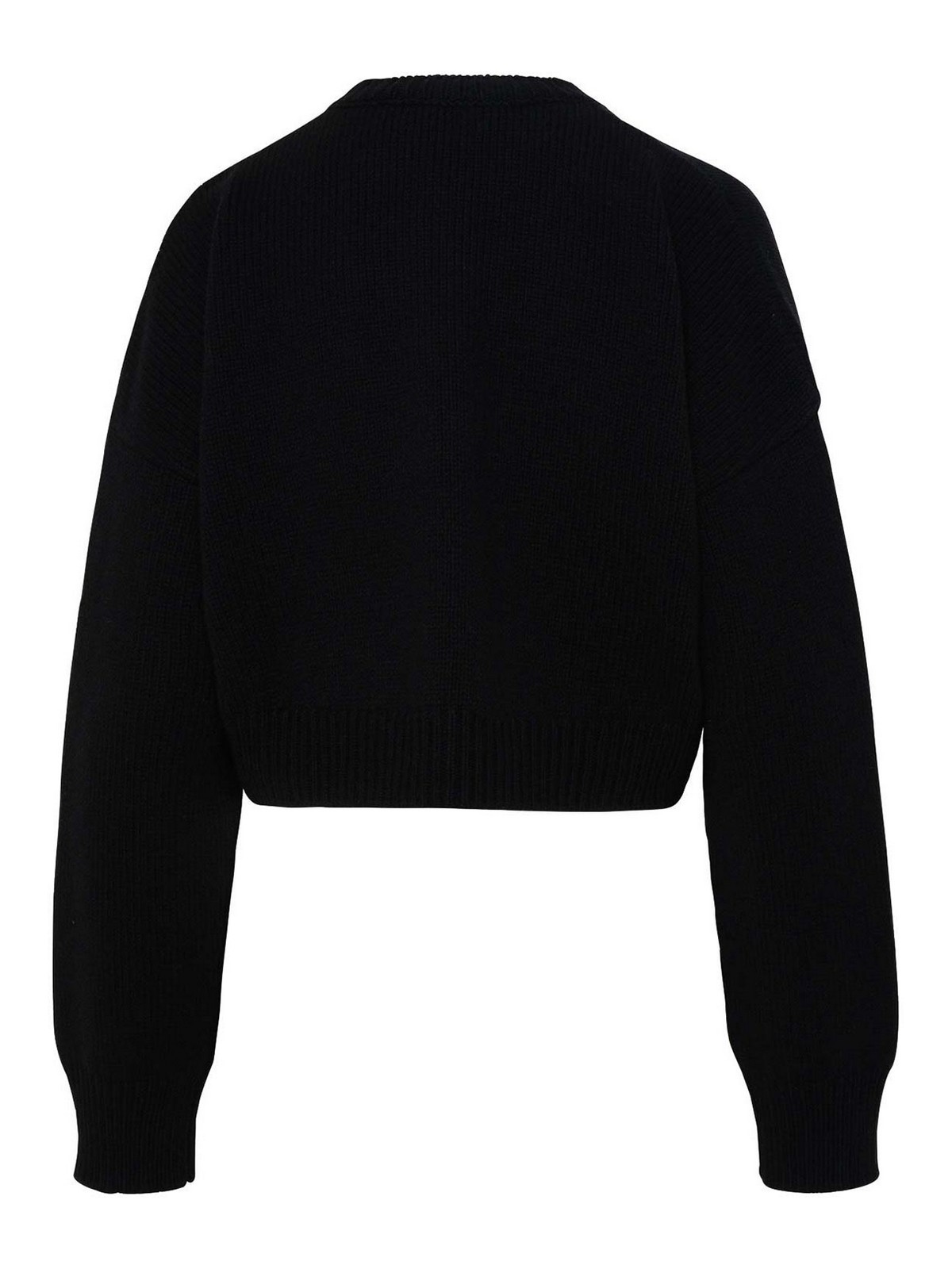 Shop Dolce & Gabbana Mini Logo Sweater In Negro