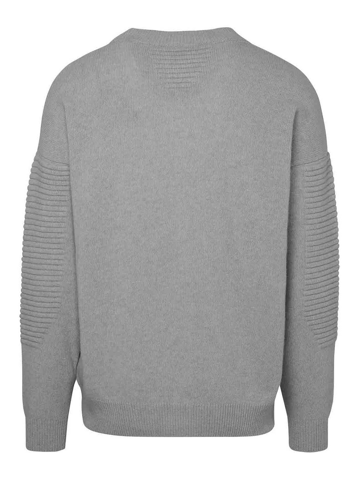 Shop Ferrari Wool Pullover In Grey