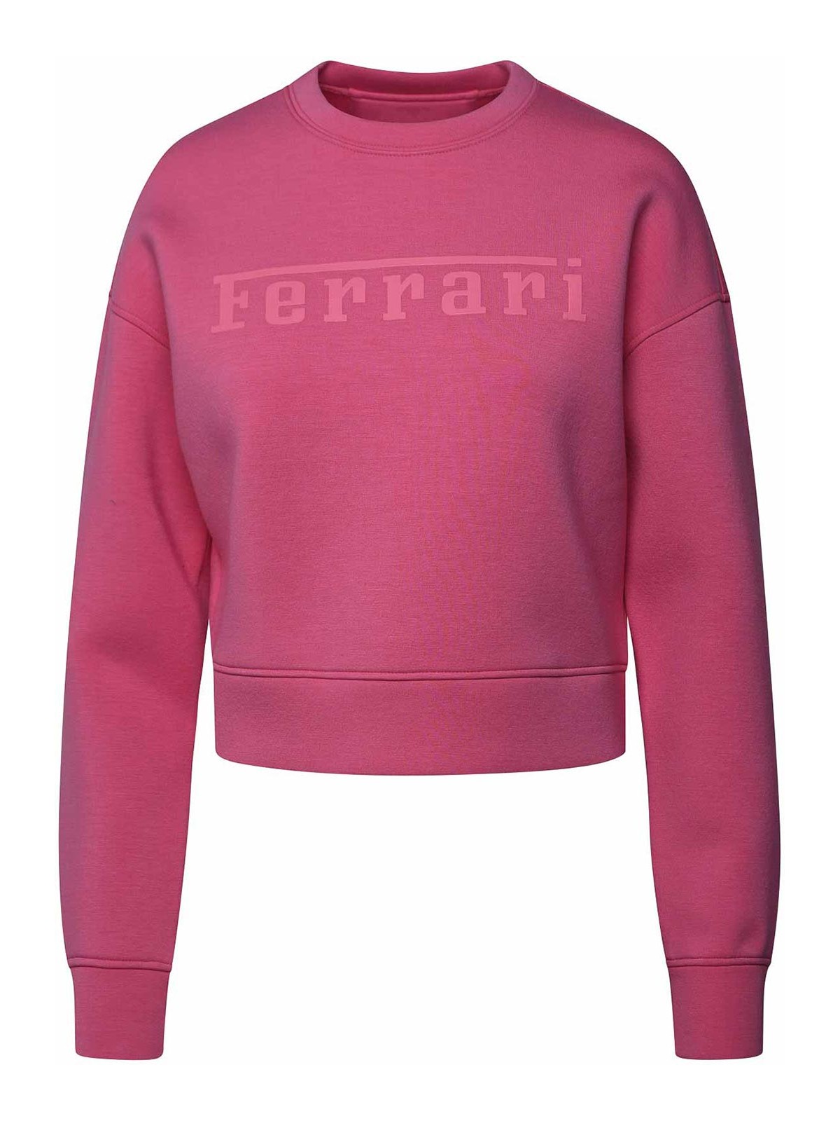 Shop Ferrari Suéter Con Escote Barco In Color Carne Y Neutral