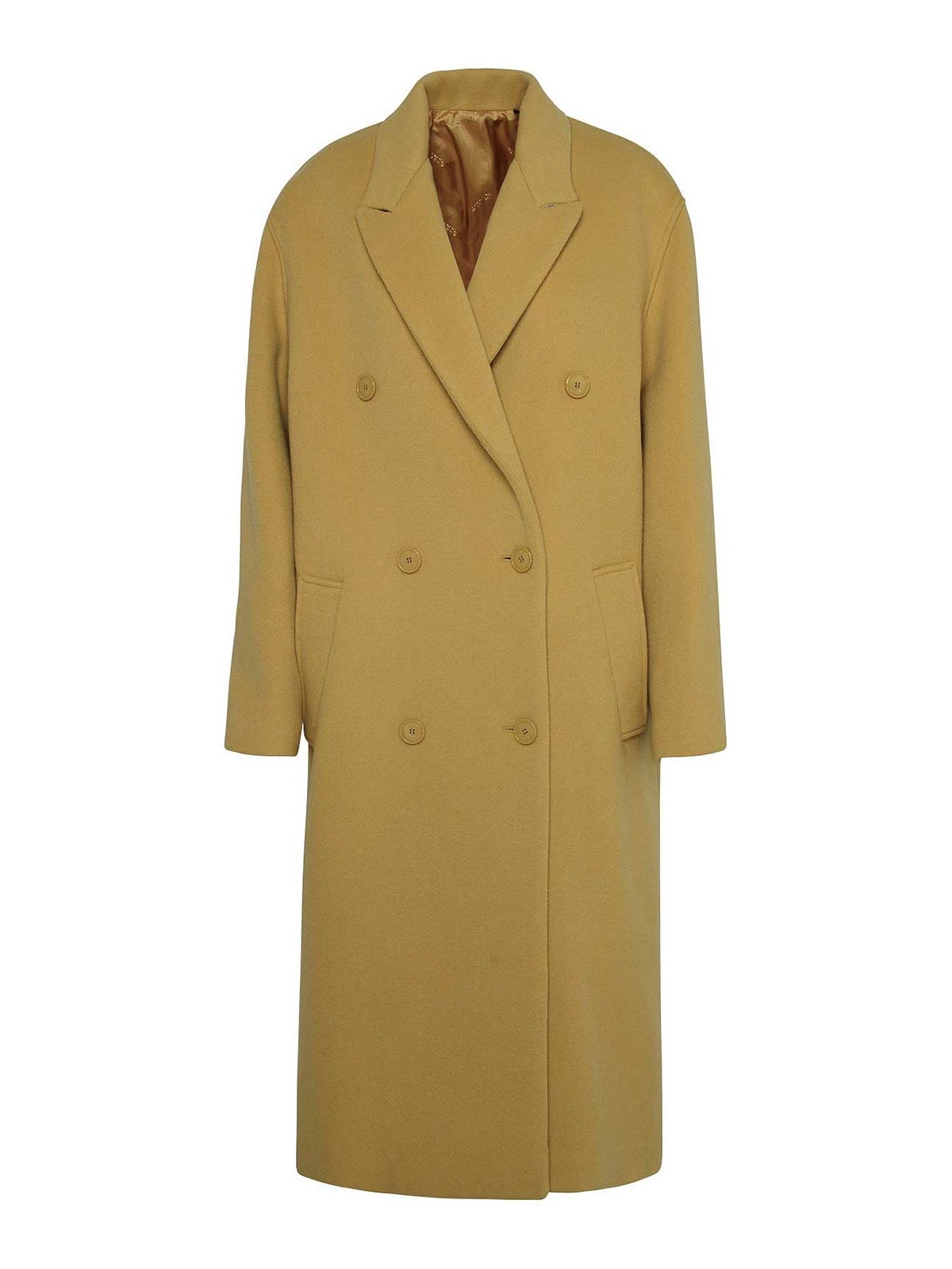 Isabel Marant Theodore Coat In Yellow