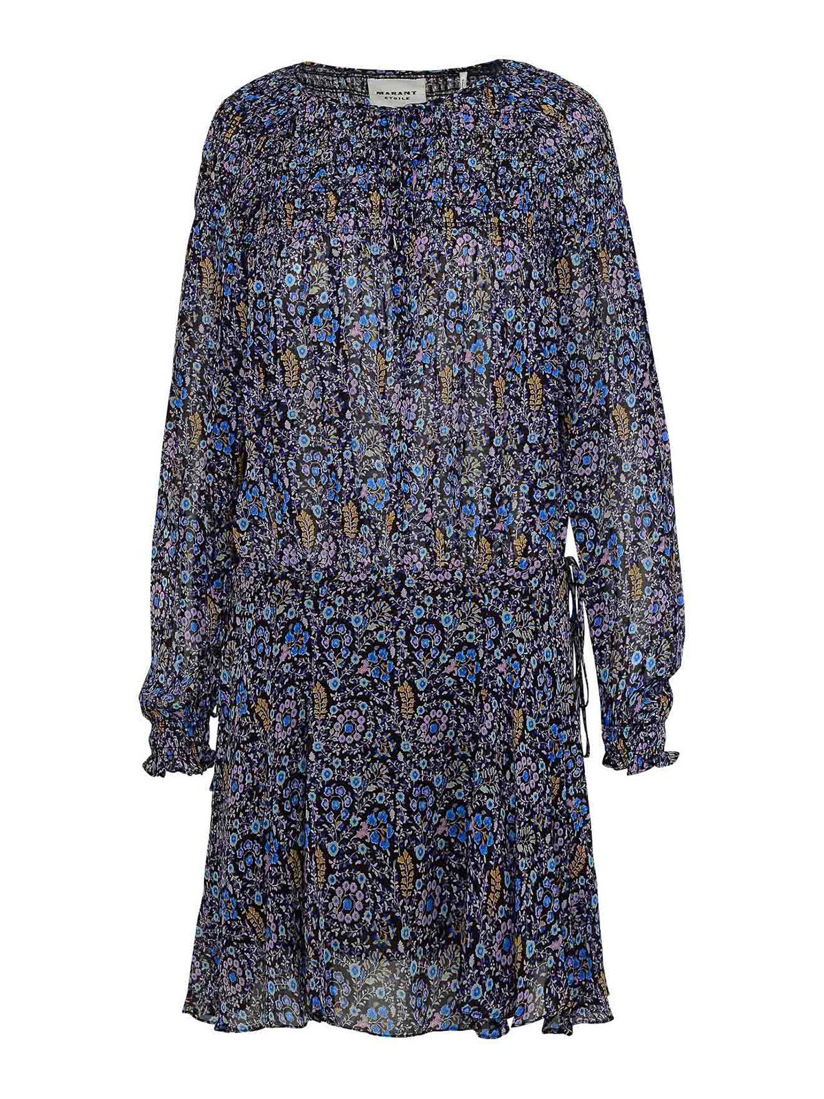 Isabel Marant Nonane Print Dress In Blue