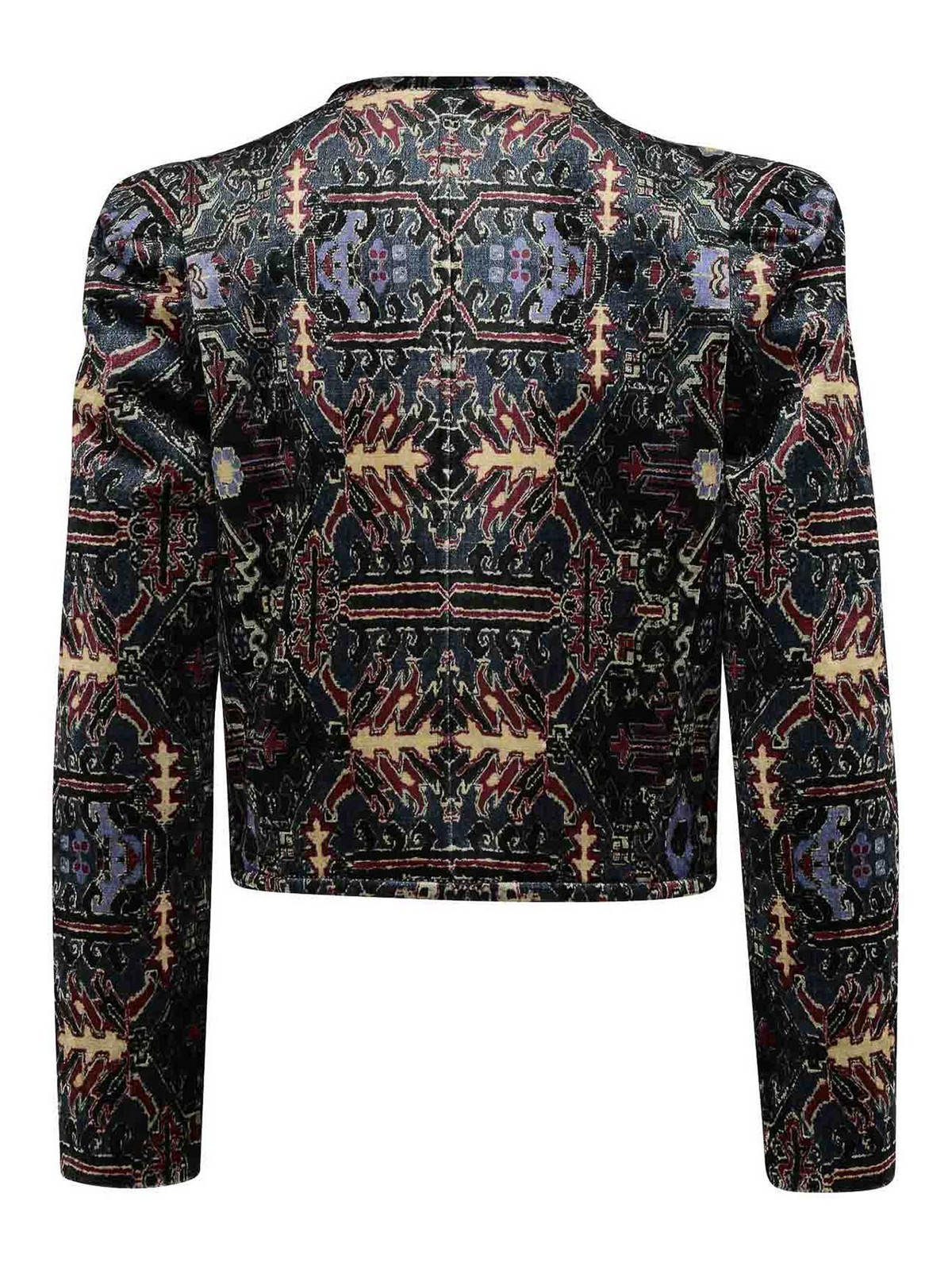 Shop Isabel Marant Jacket Valiant In Multicolour
