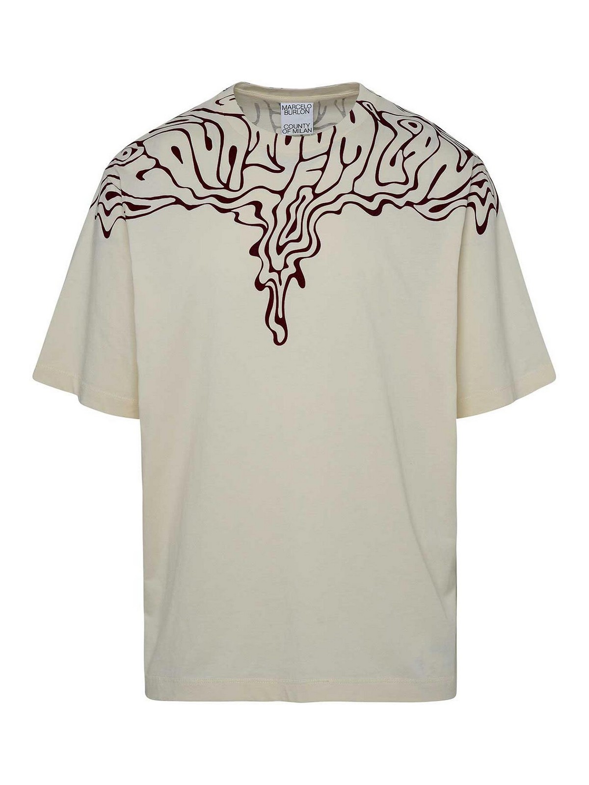 Marcelo Burlon County Of Milan T-shirt fluid|CMAA054F23JER0026F28