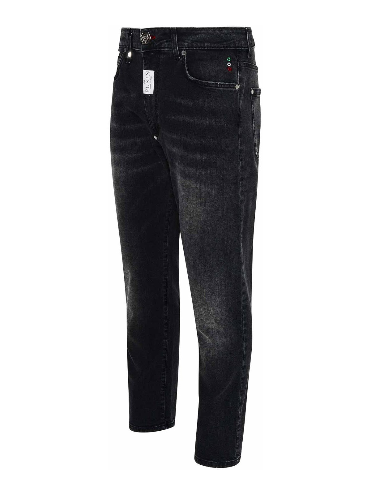 Shop Philipp Plein Jeans Boot-cut - Negro In Black