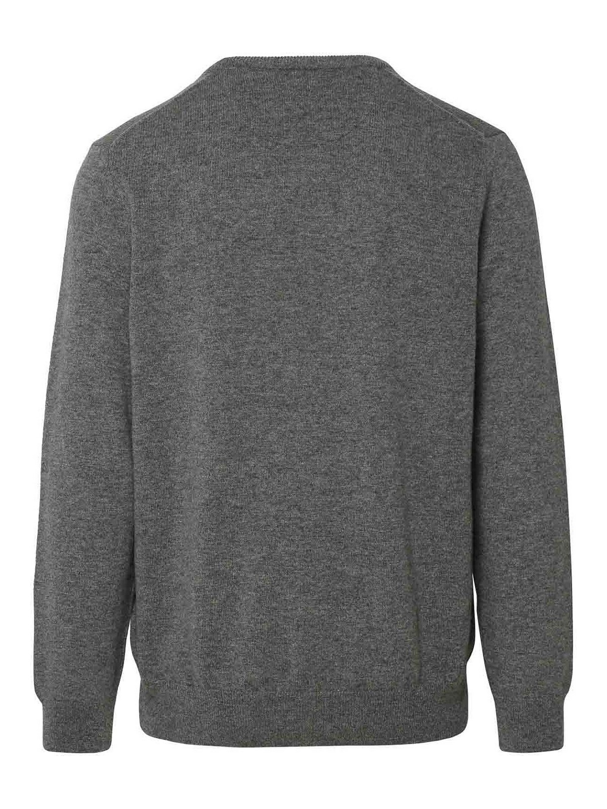 Shop Polo Ralph Lauren Wool Pullover In Grey