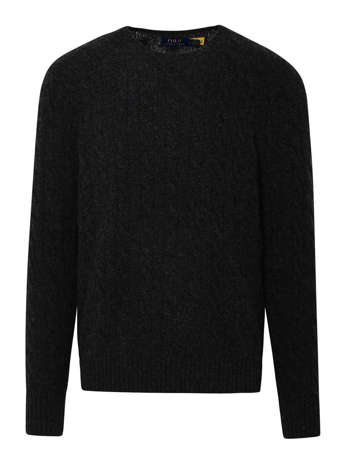 Polo Ralph Lauren Cable Knit In Grey