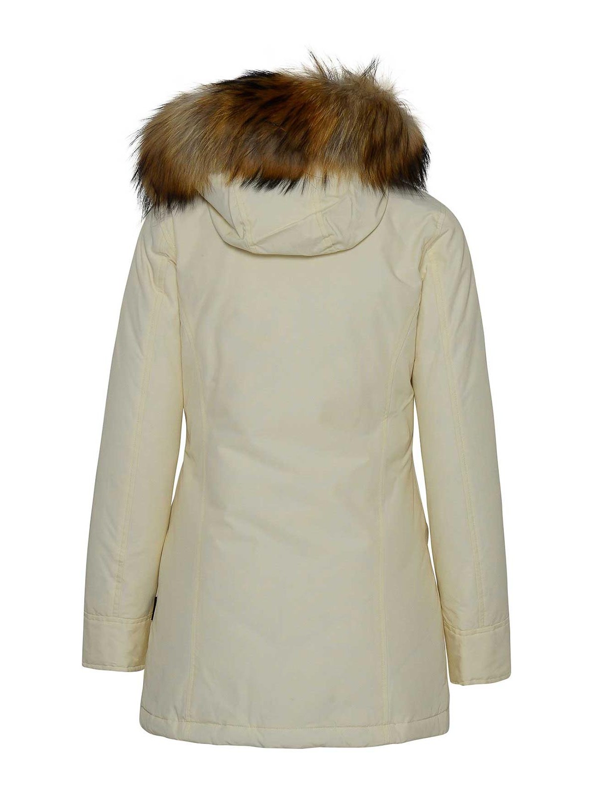 Shop Woolrich Padded Coat In White