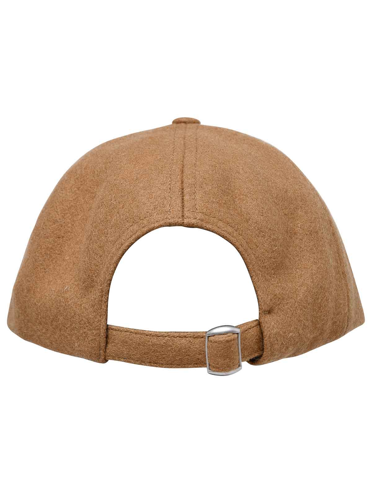Shop Woolrich Cap Premium In Brown