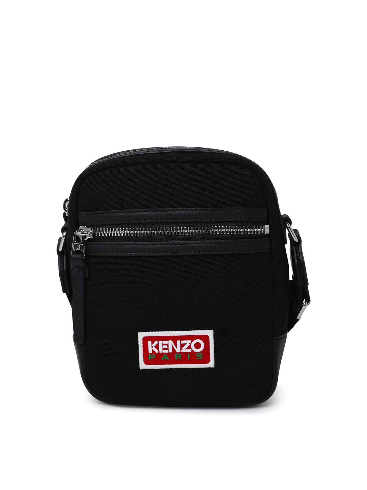 Kenzo Written Logo Shoulder Strap In Black