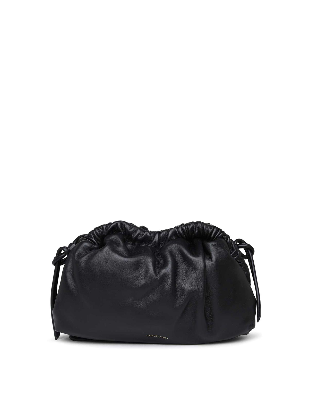 Mansur Gavriel Leather Bag In Black