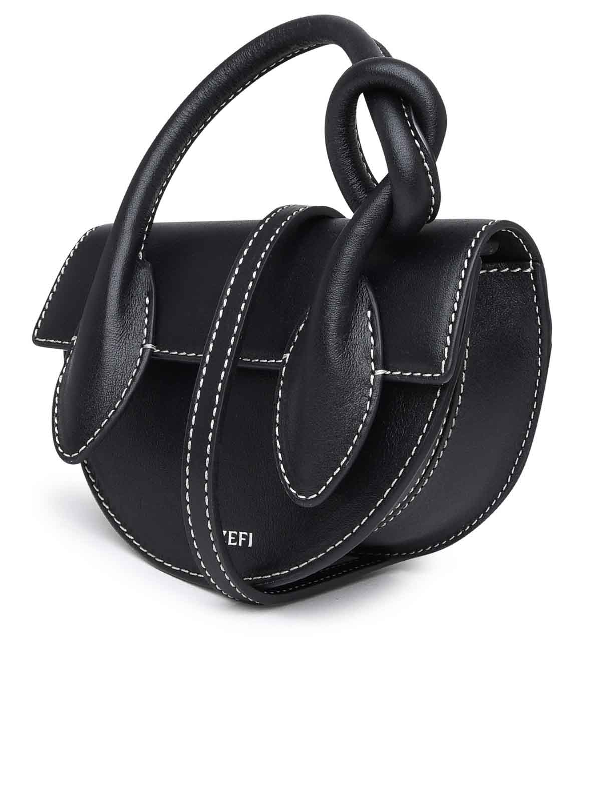 Yuzefi Mini pretzel bag - Black - Women | YUZPF23HBMPRZ