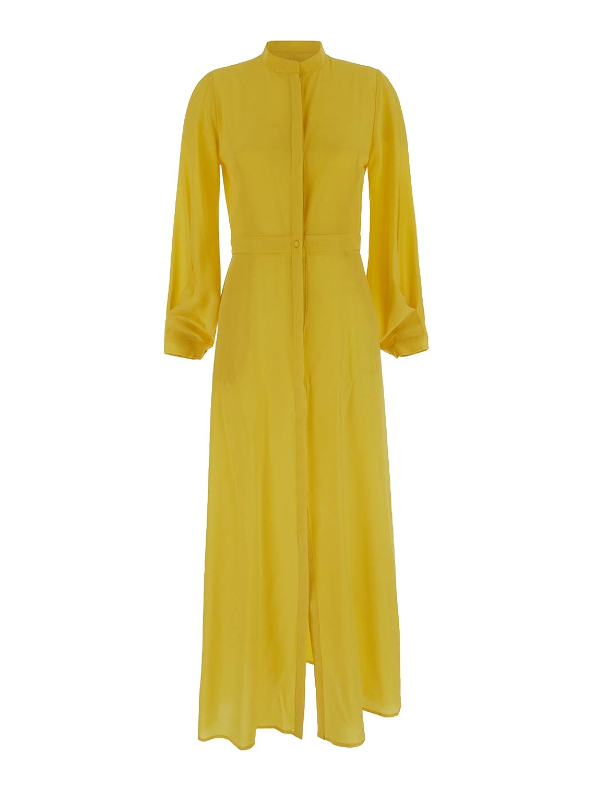 Cri.da Cento Long Dress In Yellow