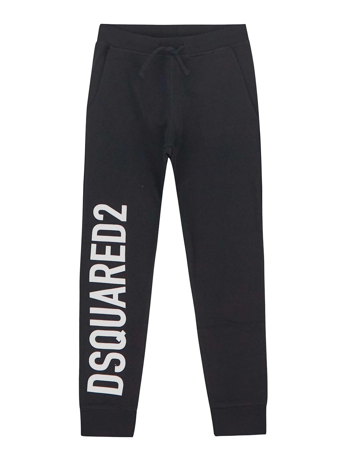 Dsquared2 Kids Trousers In Black