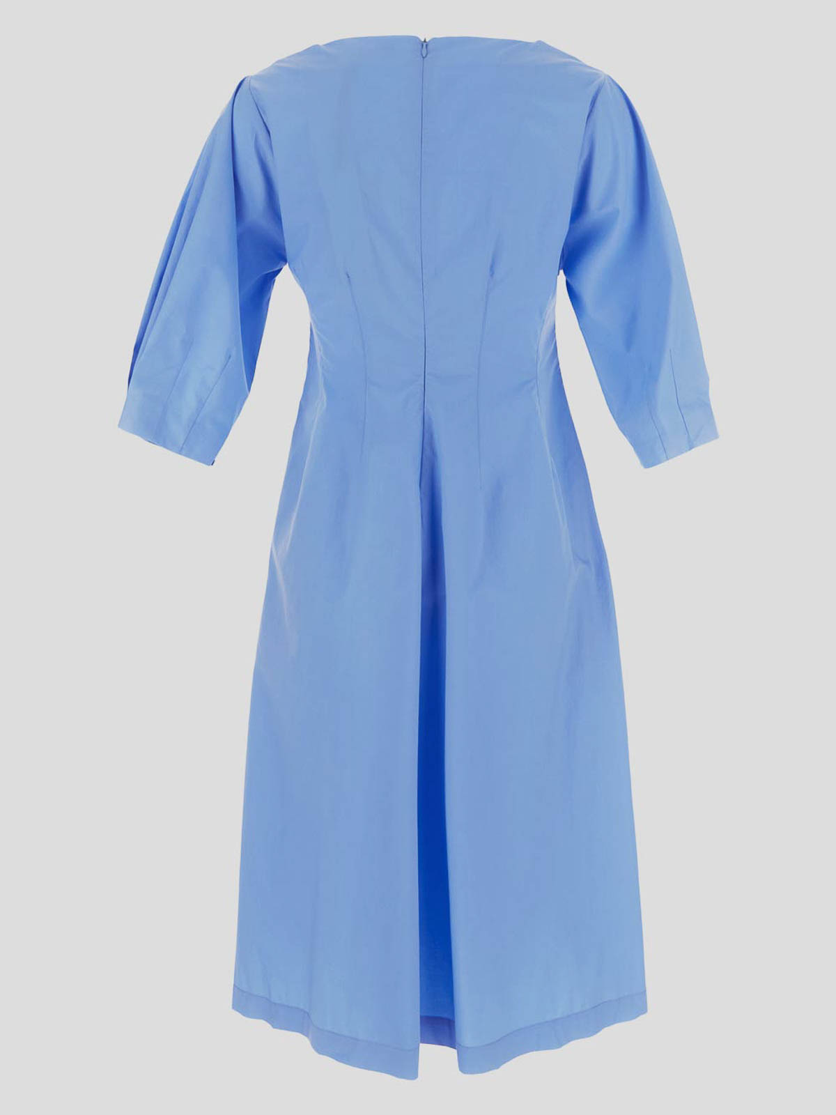 Shop Gentryportofino Vestido Midi - Azul In Blue