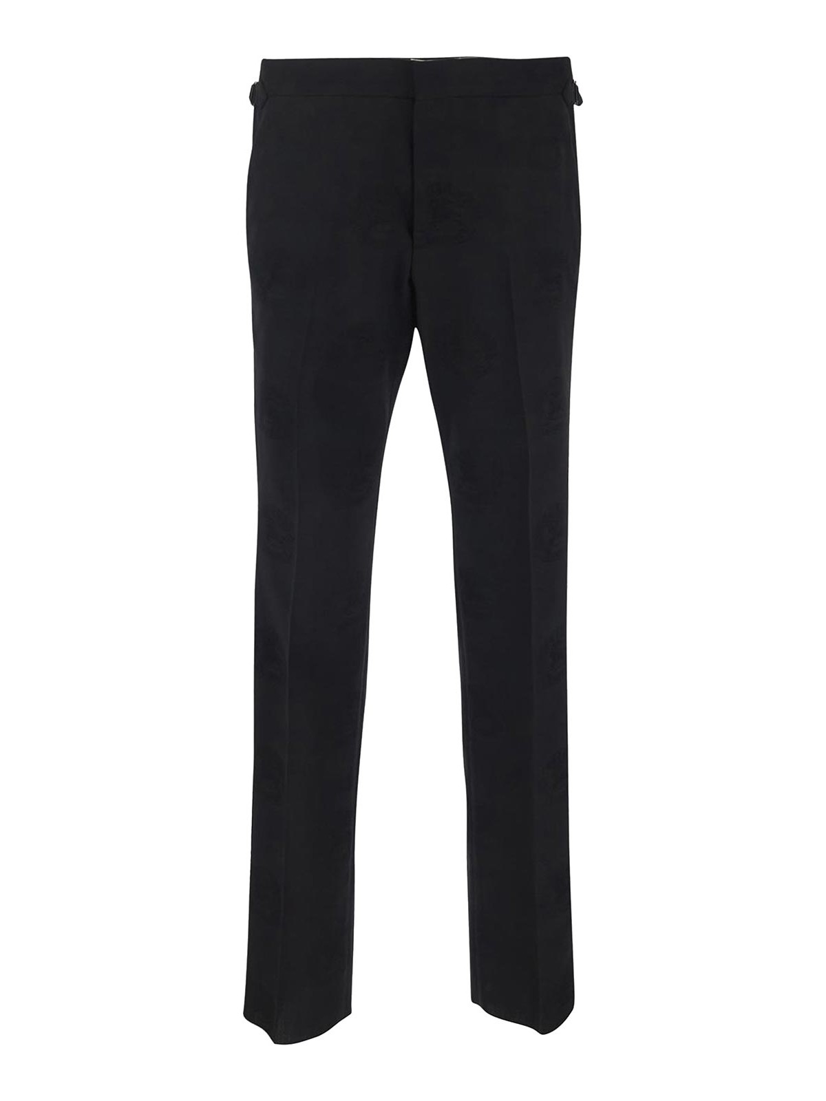 Shop Burberry Casual Trousers In Black