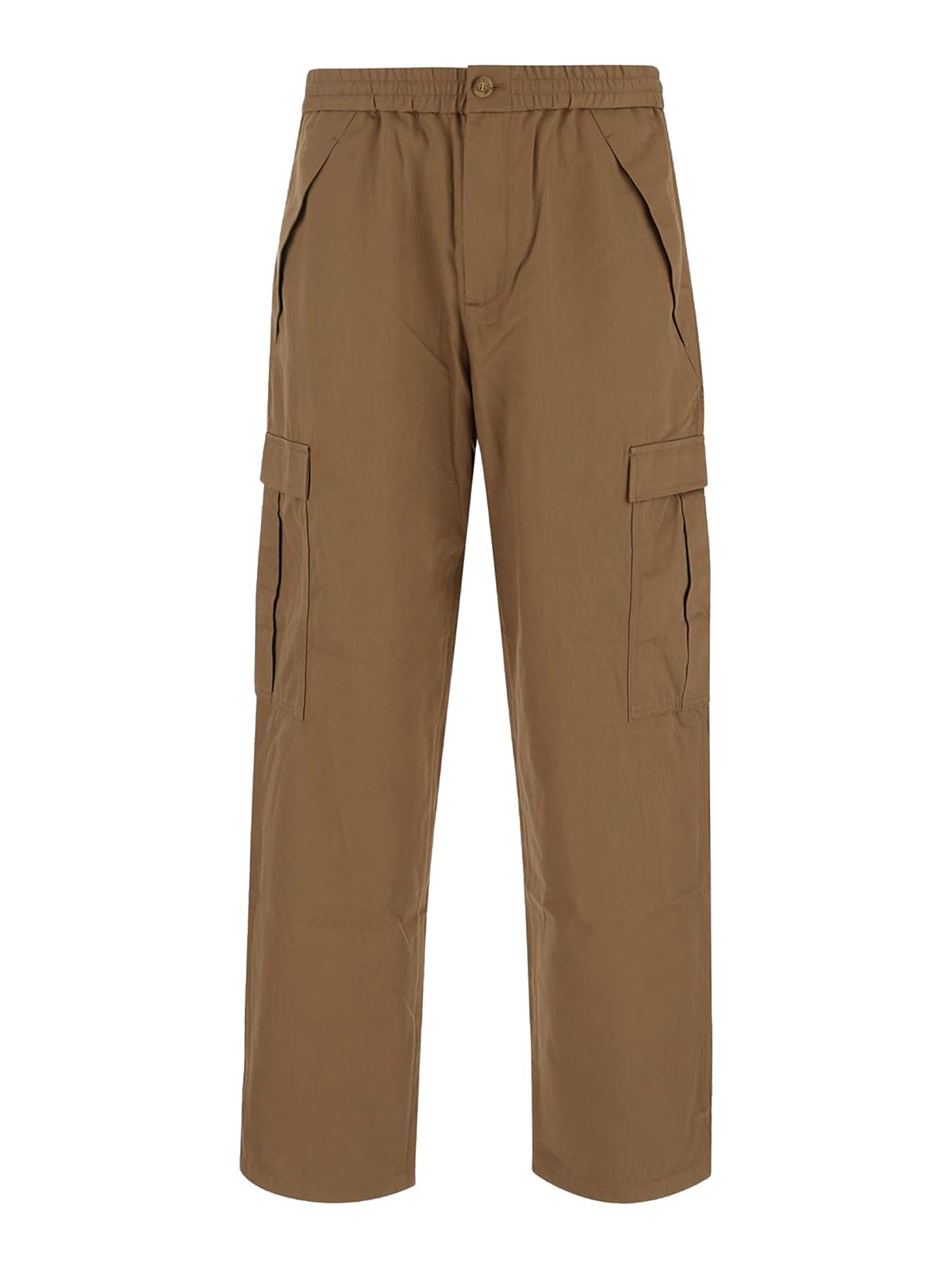 Burberry Casual Trousers In Brown
