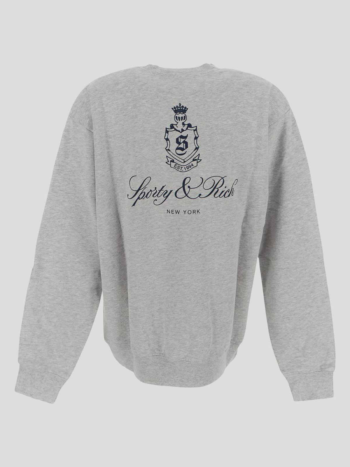 sporty & rich グレー トレーナー Lサイズ sporty & rich グレー トレーナー Lサイズ