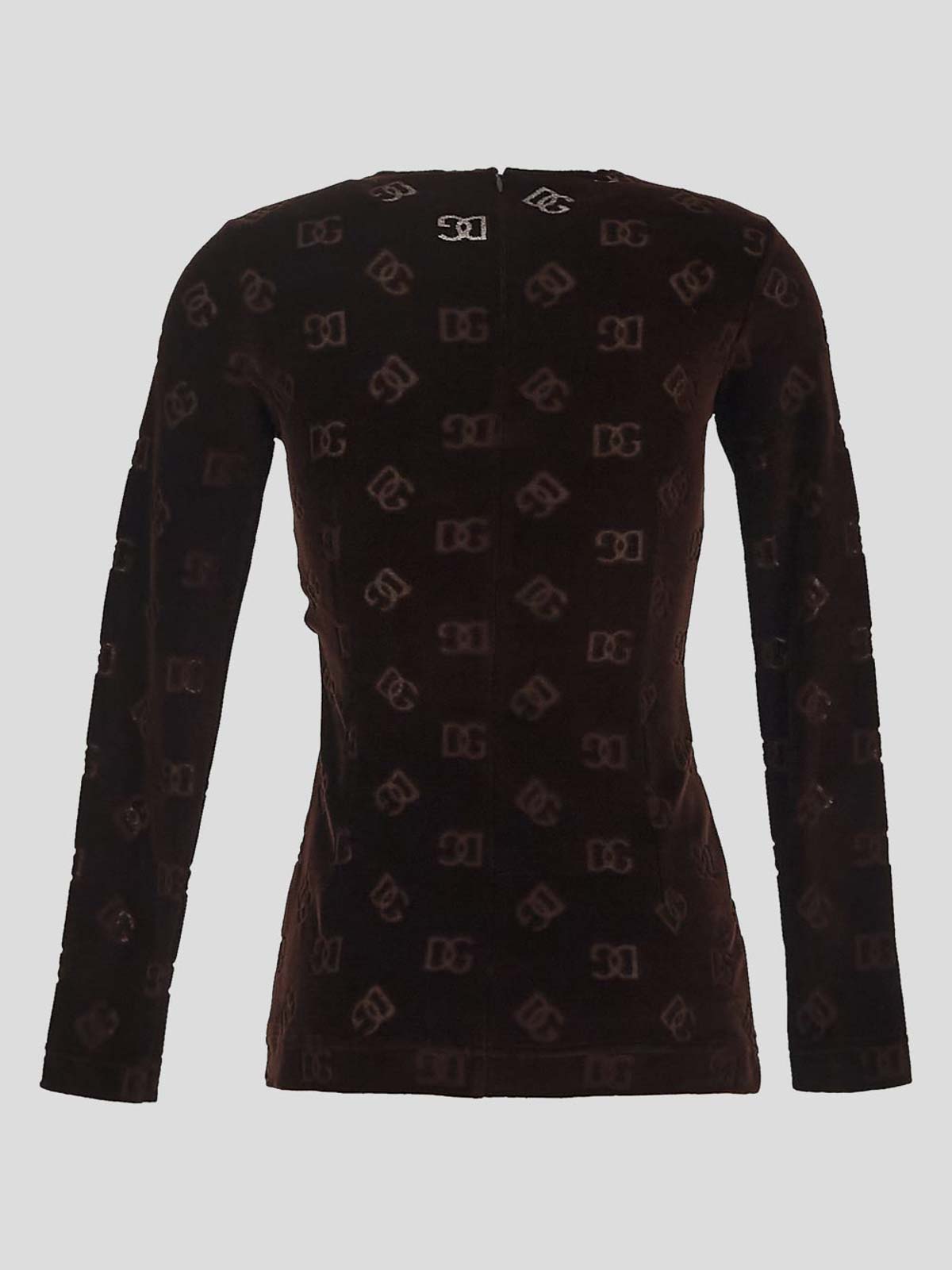 Shop Dolce & Gabbana T-shirt S In Dark Brown