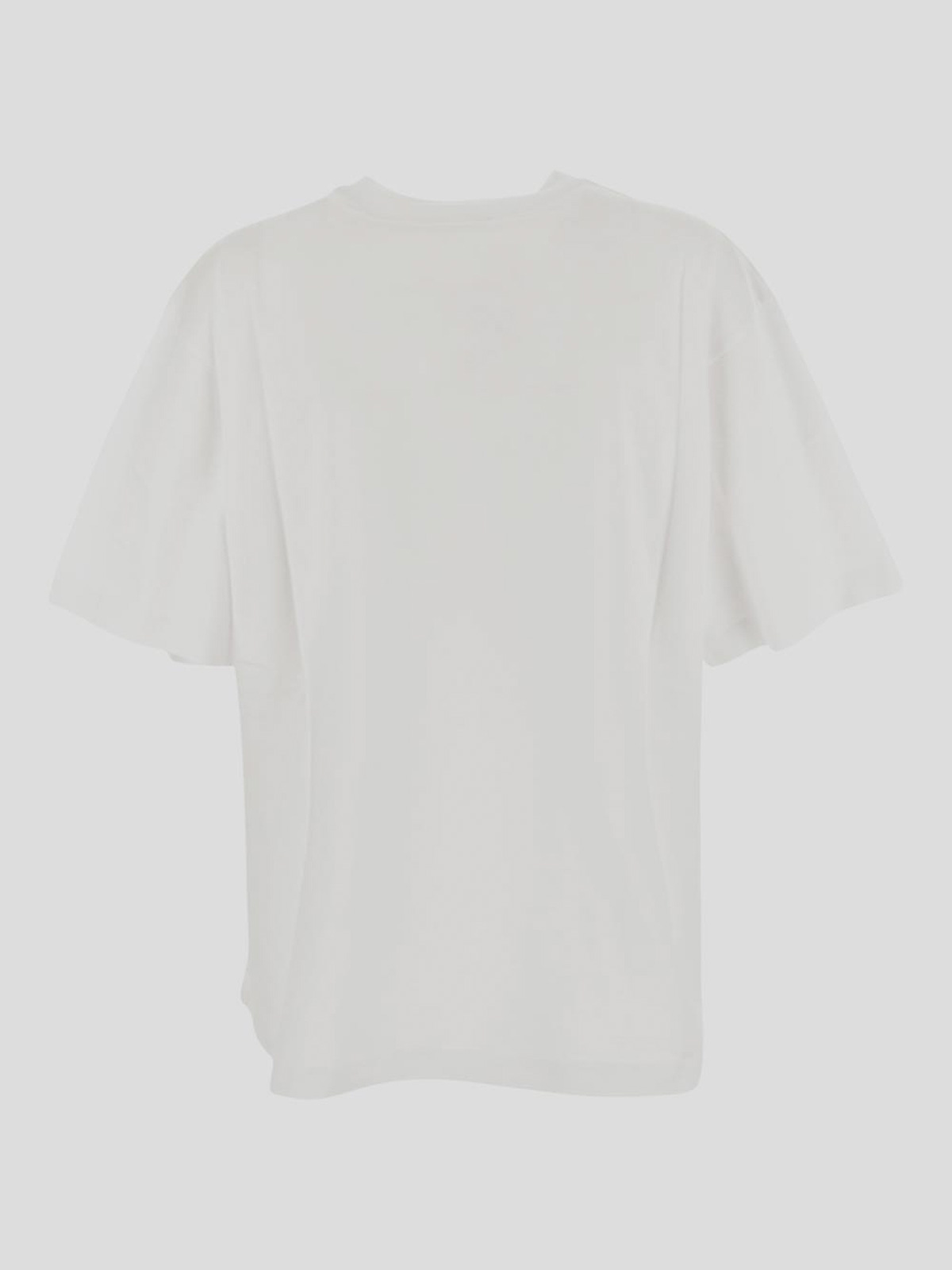 Shop Marni Crew Neck T-shirt In White