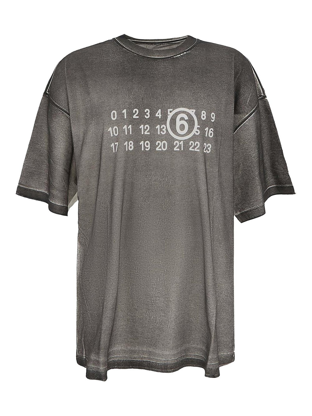 MM6 Maison Margiela Tシャツ - グレー|S62GD0172S23588101