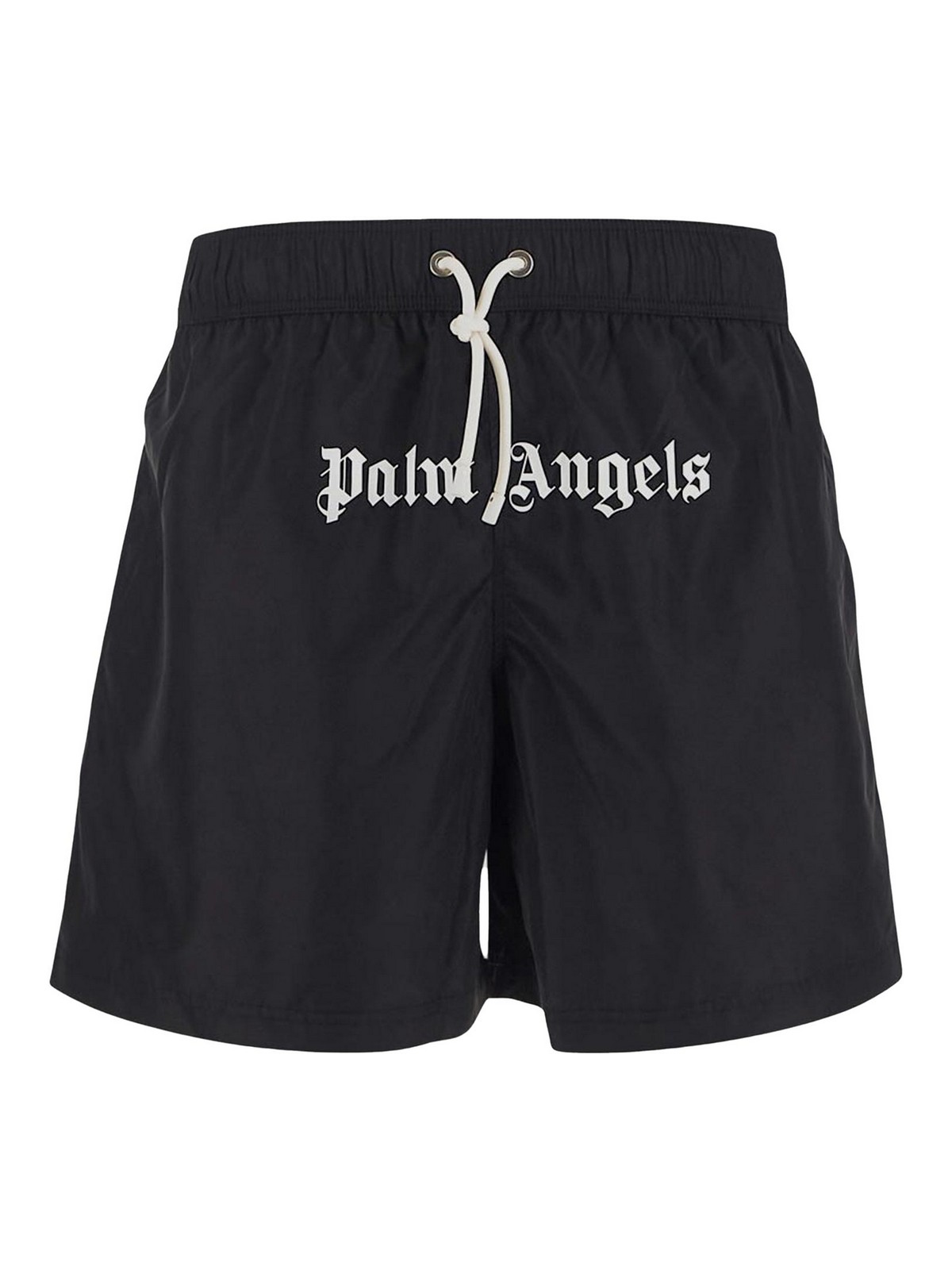 Shop Palm Angels Boxers De Baño - Negro In Black