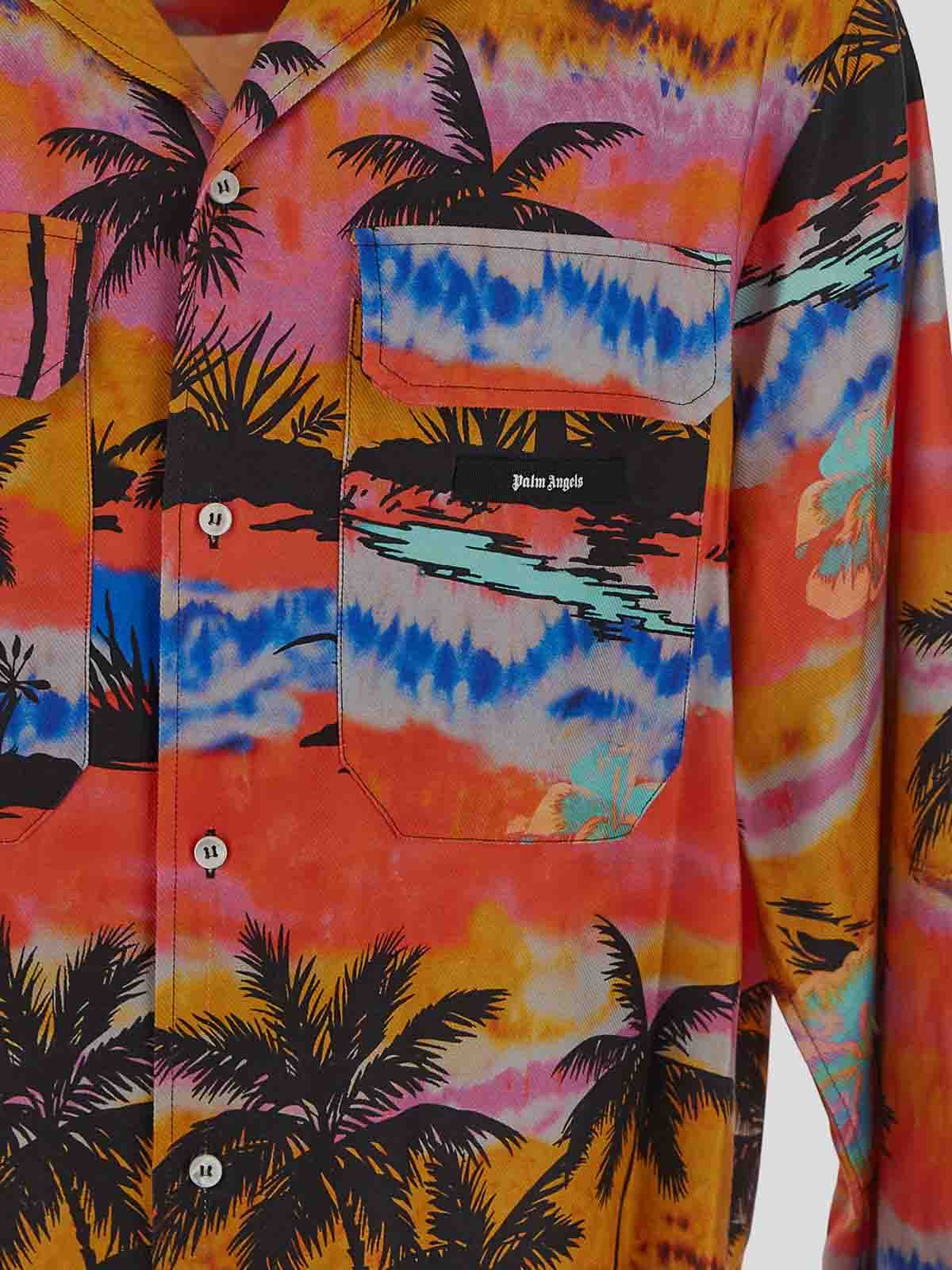Shop Palm Angels Camisa - Multicolor