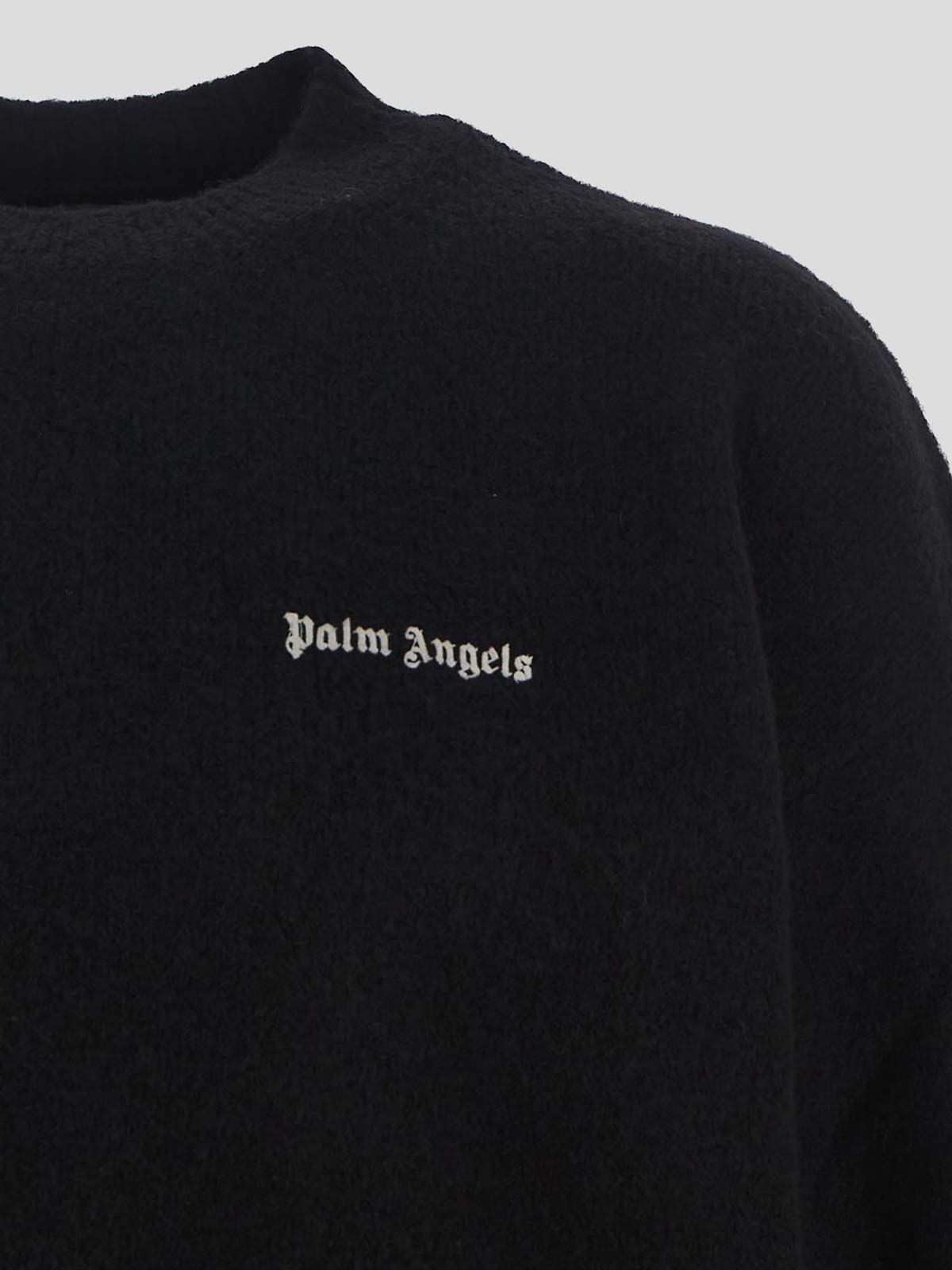 Shop Palm Angels Sweaters In Negro