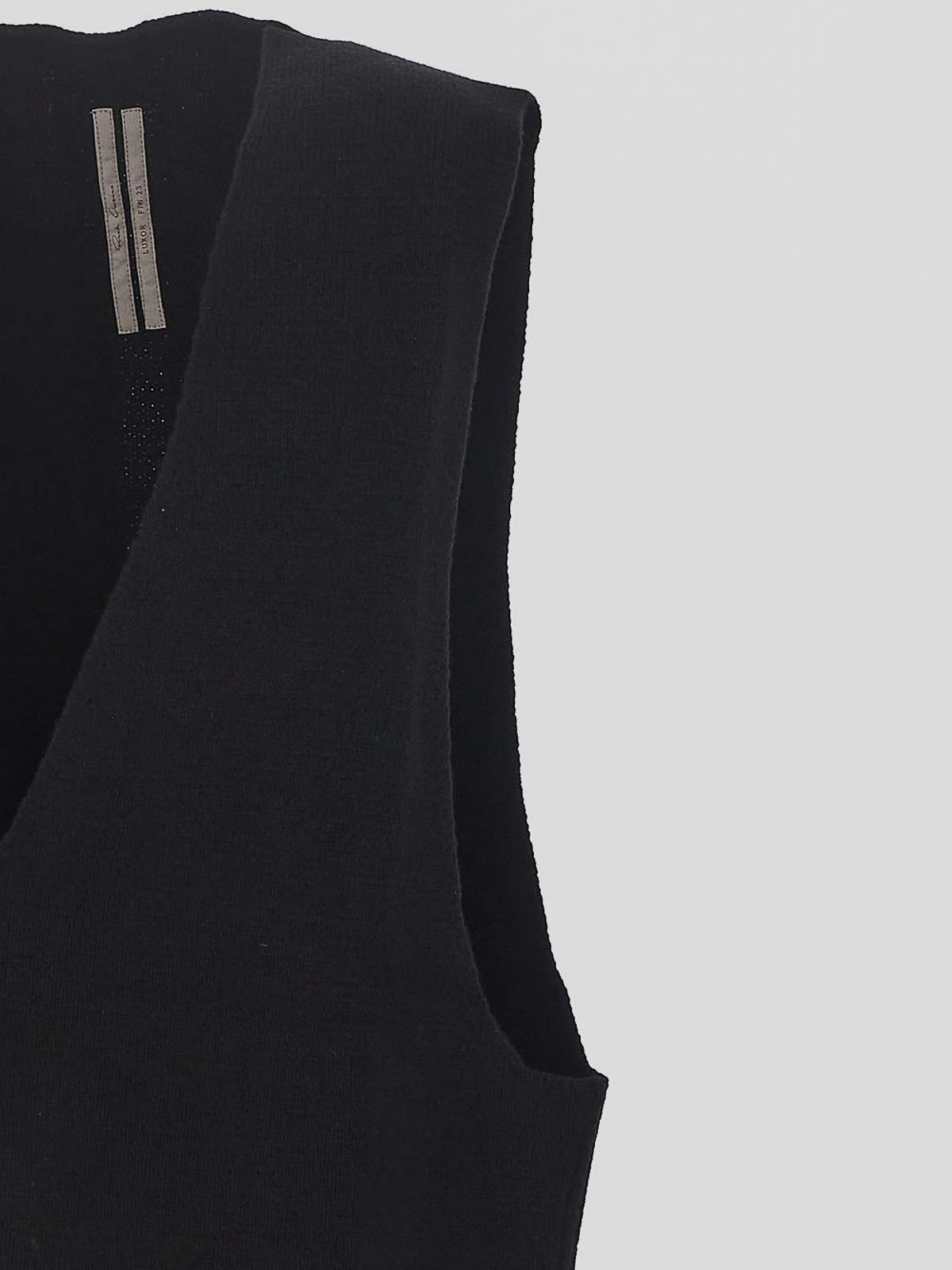 Rick Owens トップ/タンクトップ - 黒|RR02C7683CHWSR09