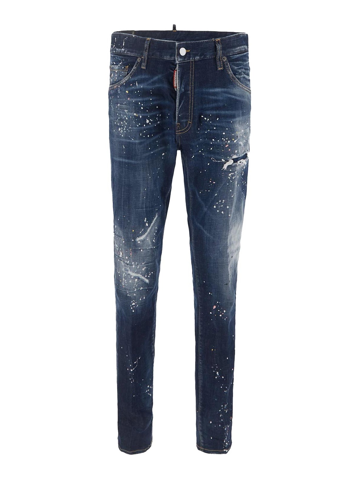 Dsquared2 Boootcut Jeans In Lavado Oscuro