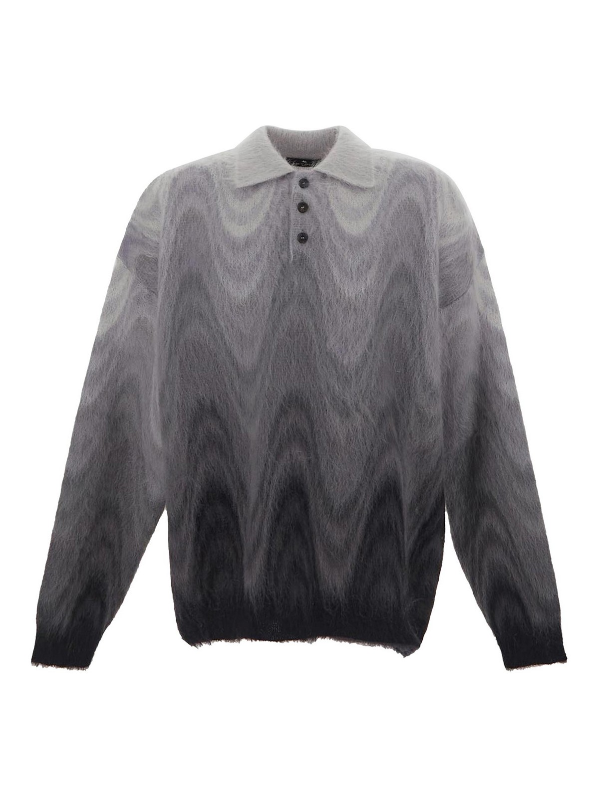 Etro Wool Pullover In Grey