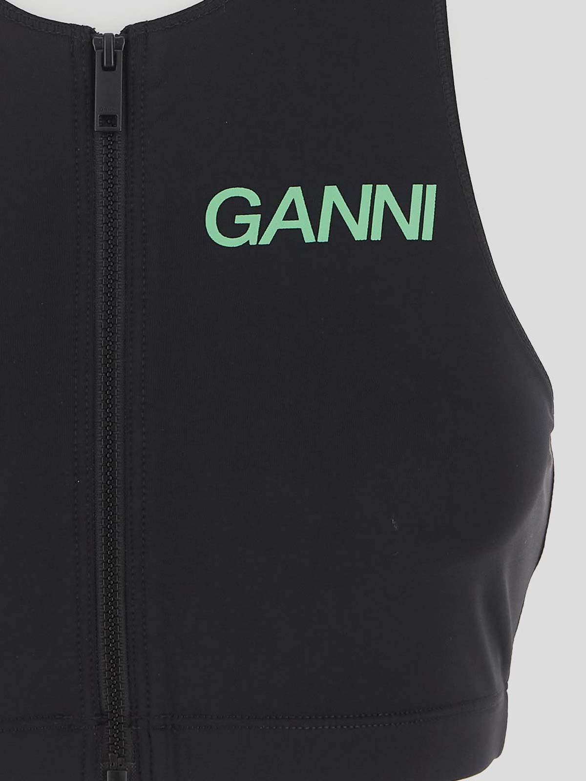 Shop Ganni T-shirt  Black