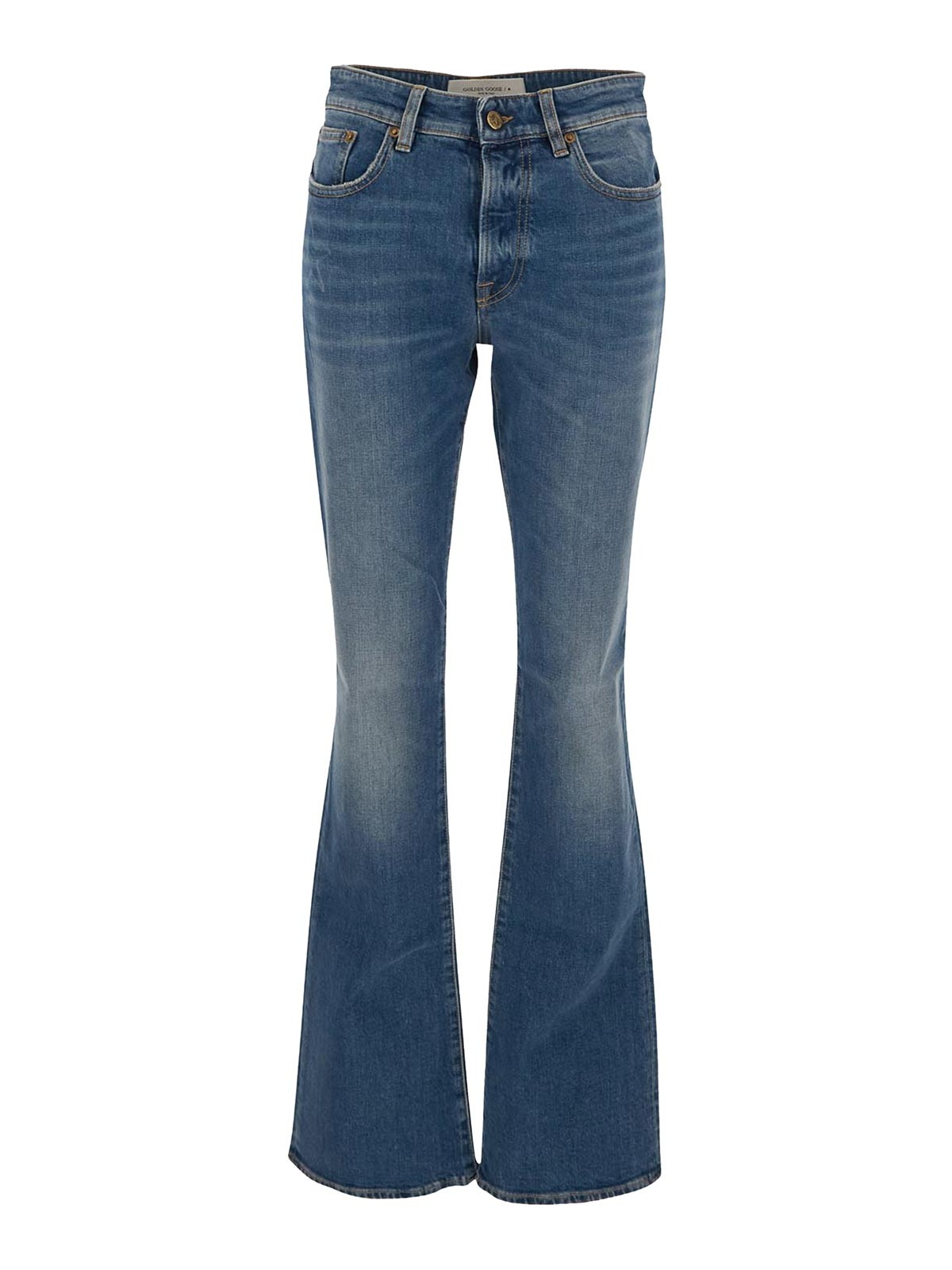 Golden Goose Boootcut Jeans In Blue