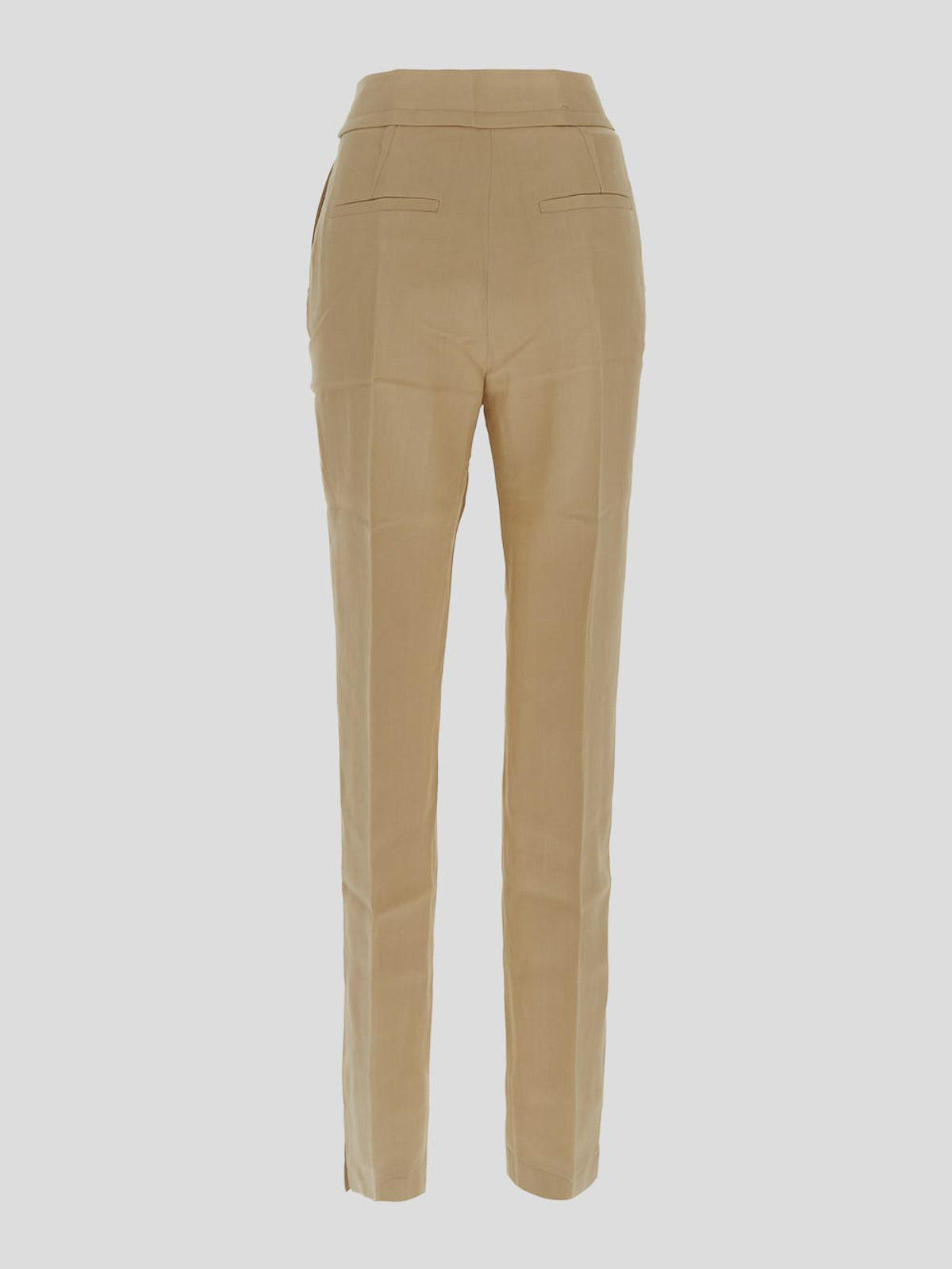 Shop Jacquemus Casual Trousers In Beis