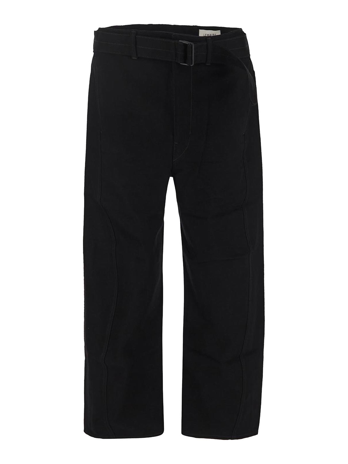 Lemaire Trousers Black In Negro