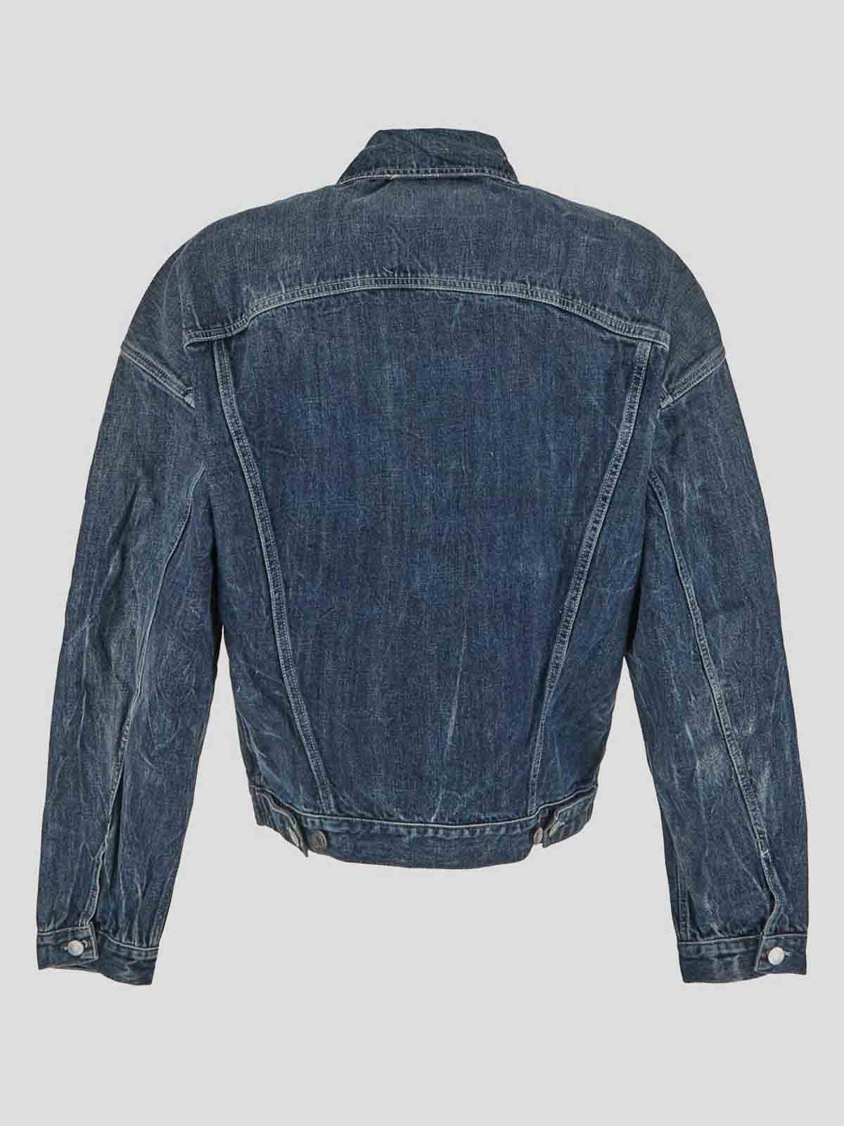 Buy Men Blue Light Wash Jacket Online in India - Monte Carlo