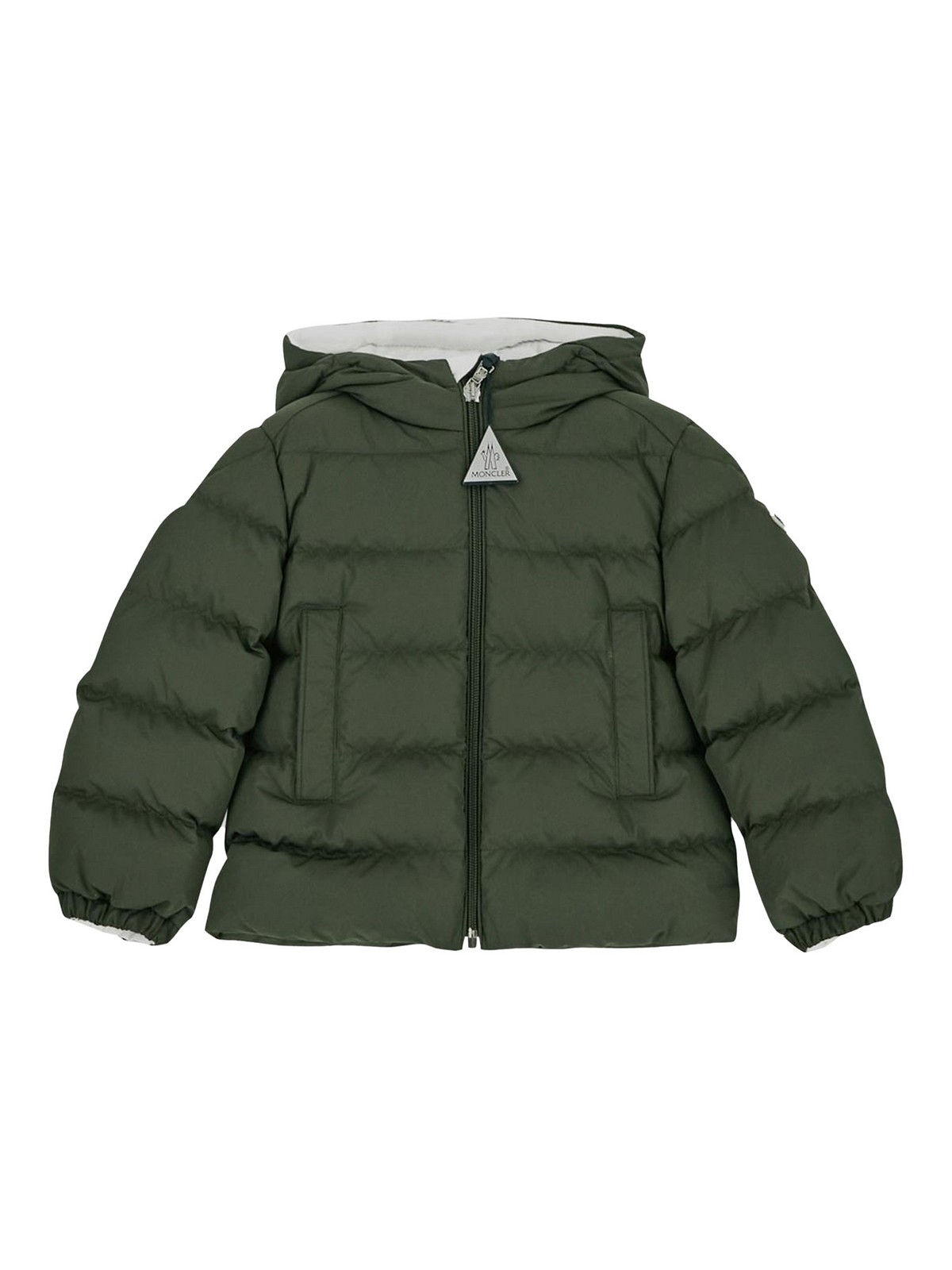Moncler Jr Moncler kids coat green - Green - Boys|1A0003354A9187D