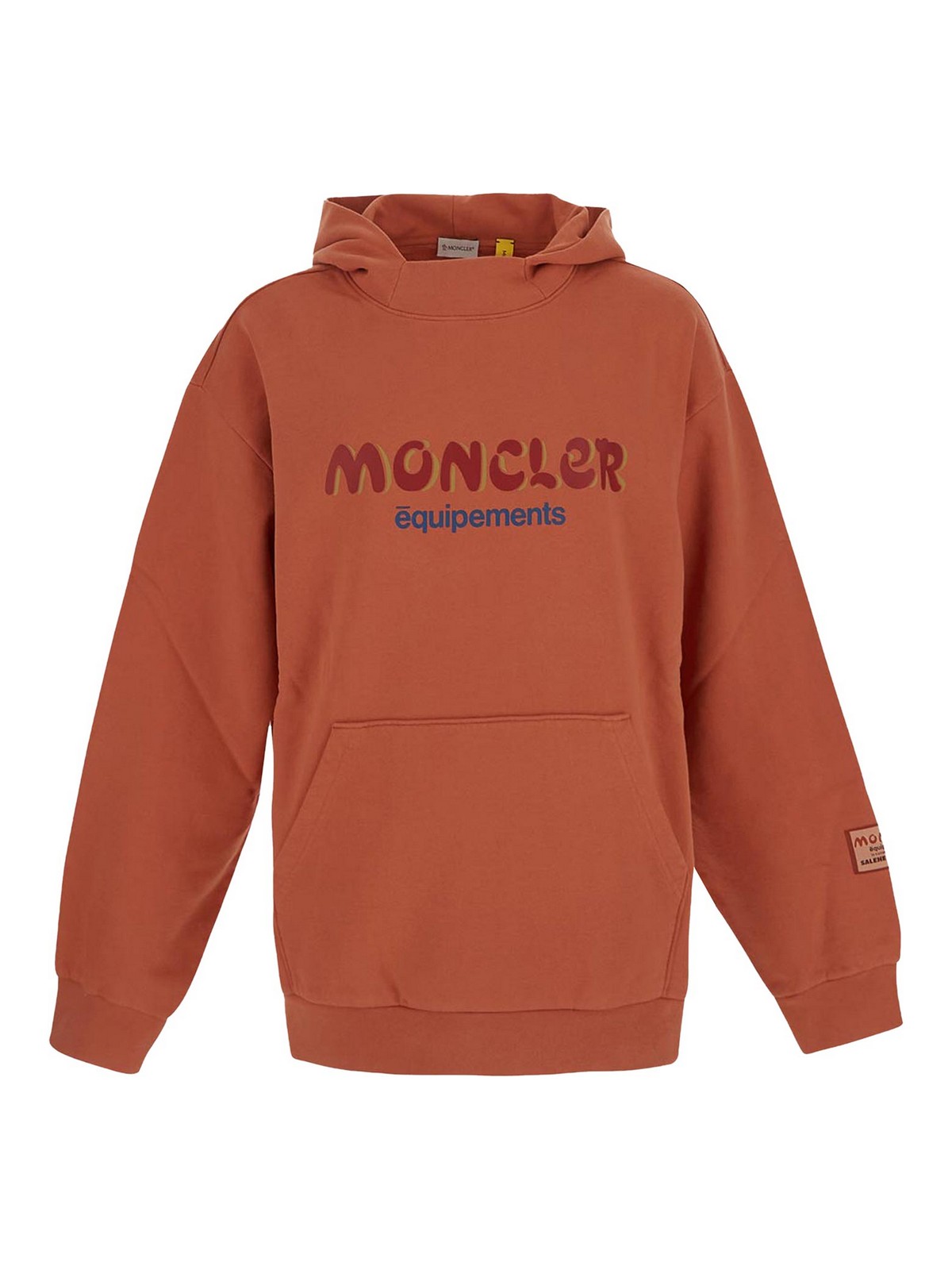 Moncler Sweatshirt In Orange