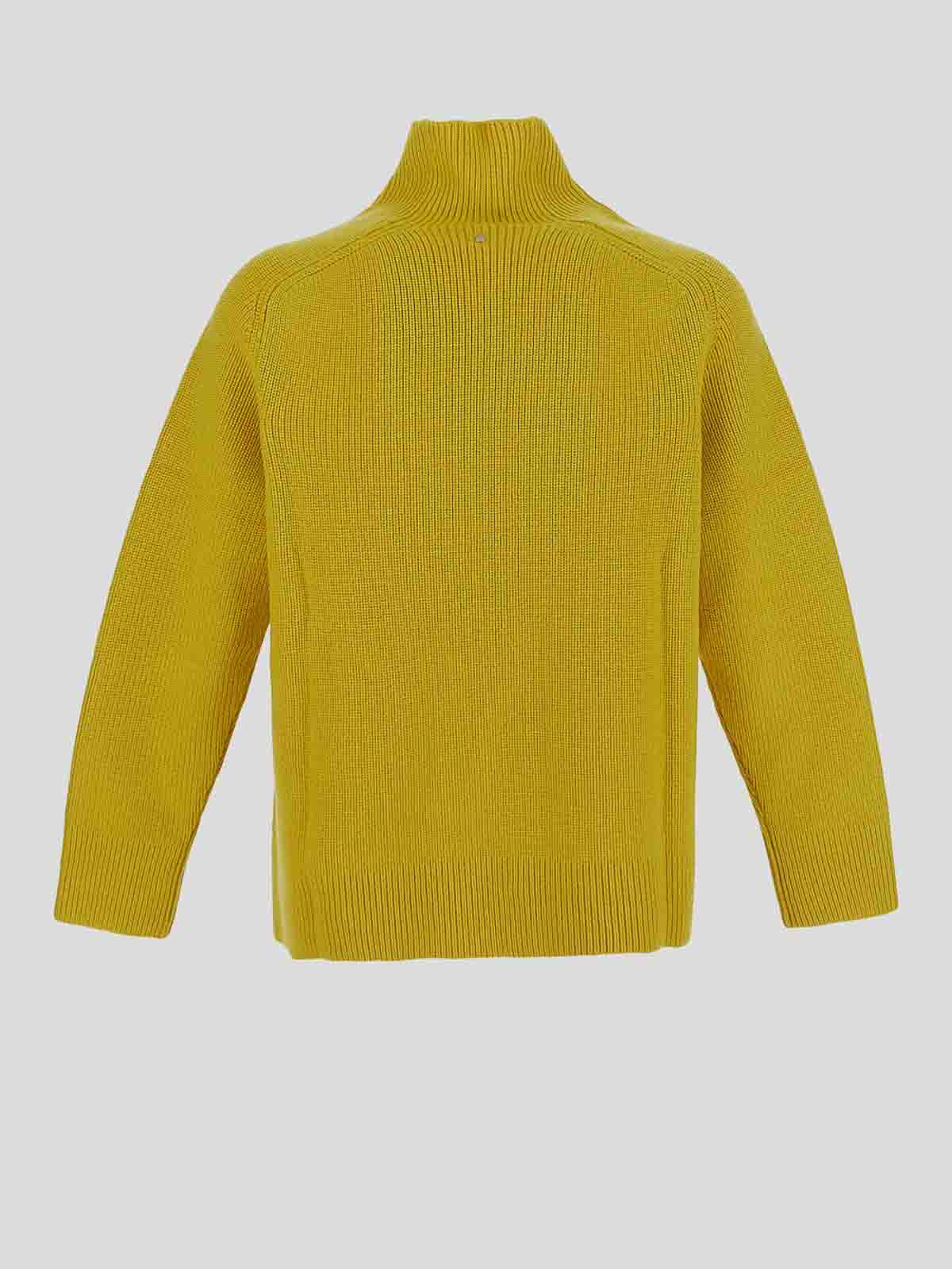 Shop Oamc Suéter Cuello Redondo - Amarillo In Yellow