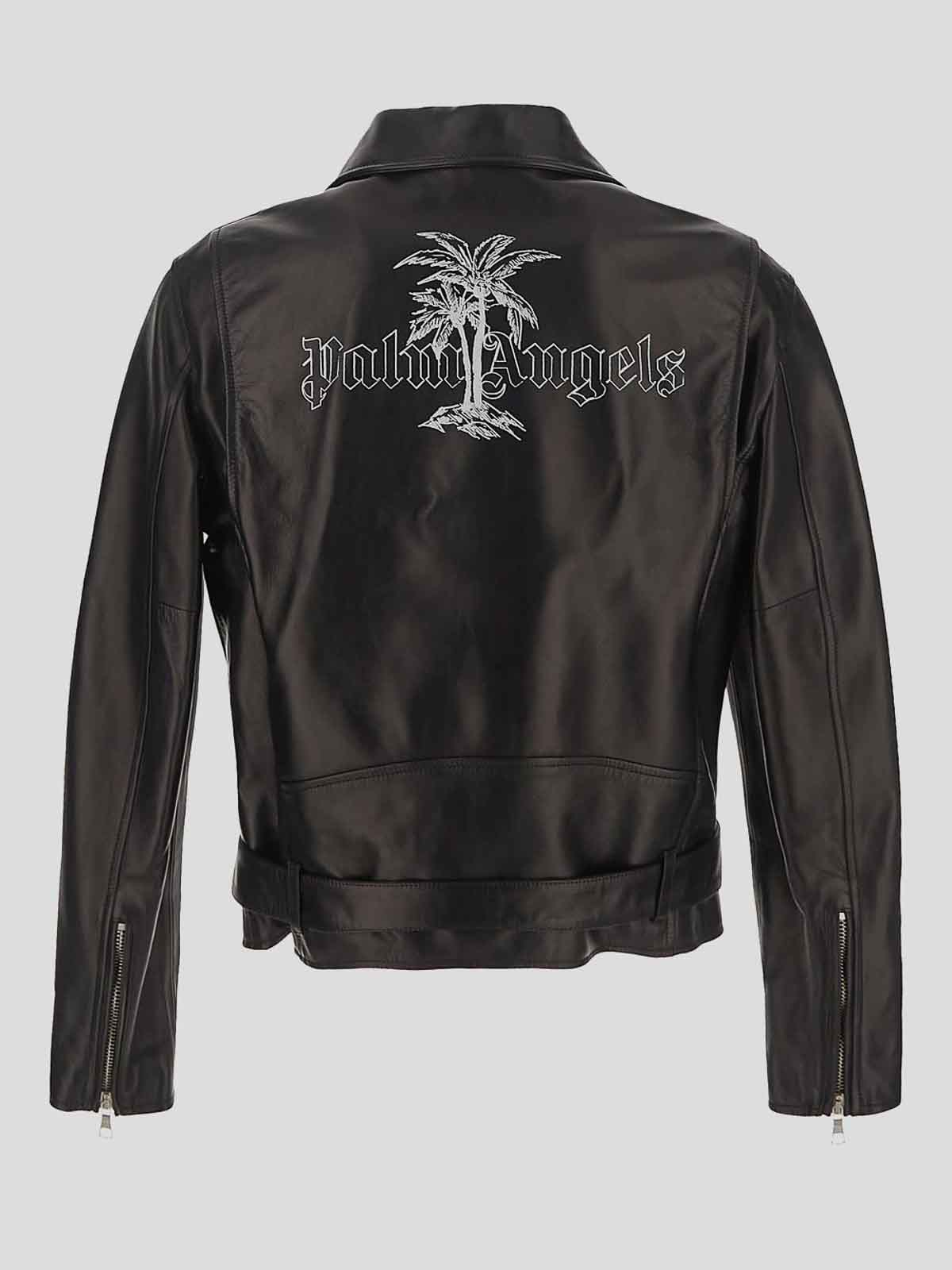 Shop Palm Angels Jacket In Negro