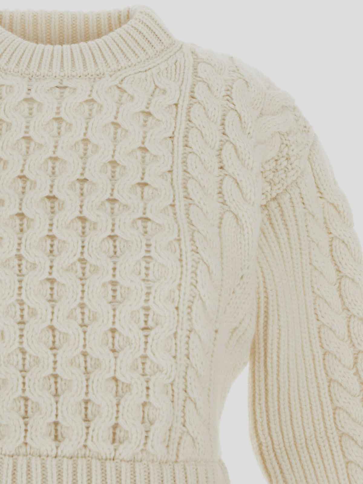 Shop Patou Wool Pullover In White